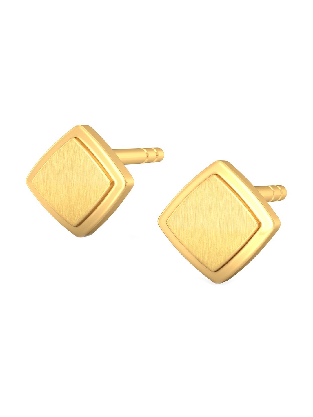 

MELORRA Evergreen Sheen 18KT Gold Stud Earrings - 1.47 gm
