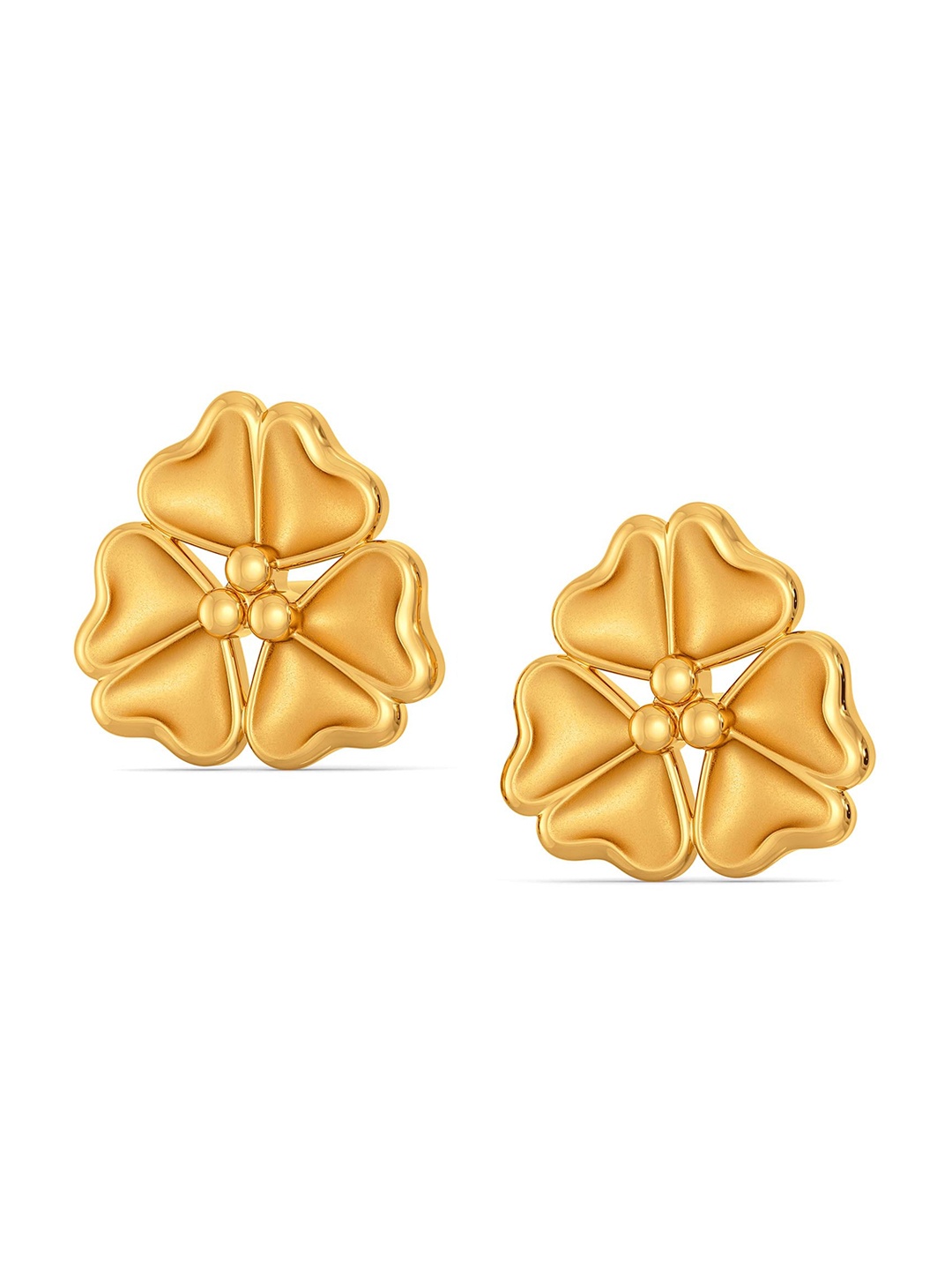 

MELORRA Mad about Autumn 18KT Gold Stud Earrings-2.14gm