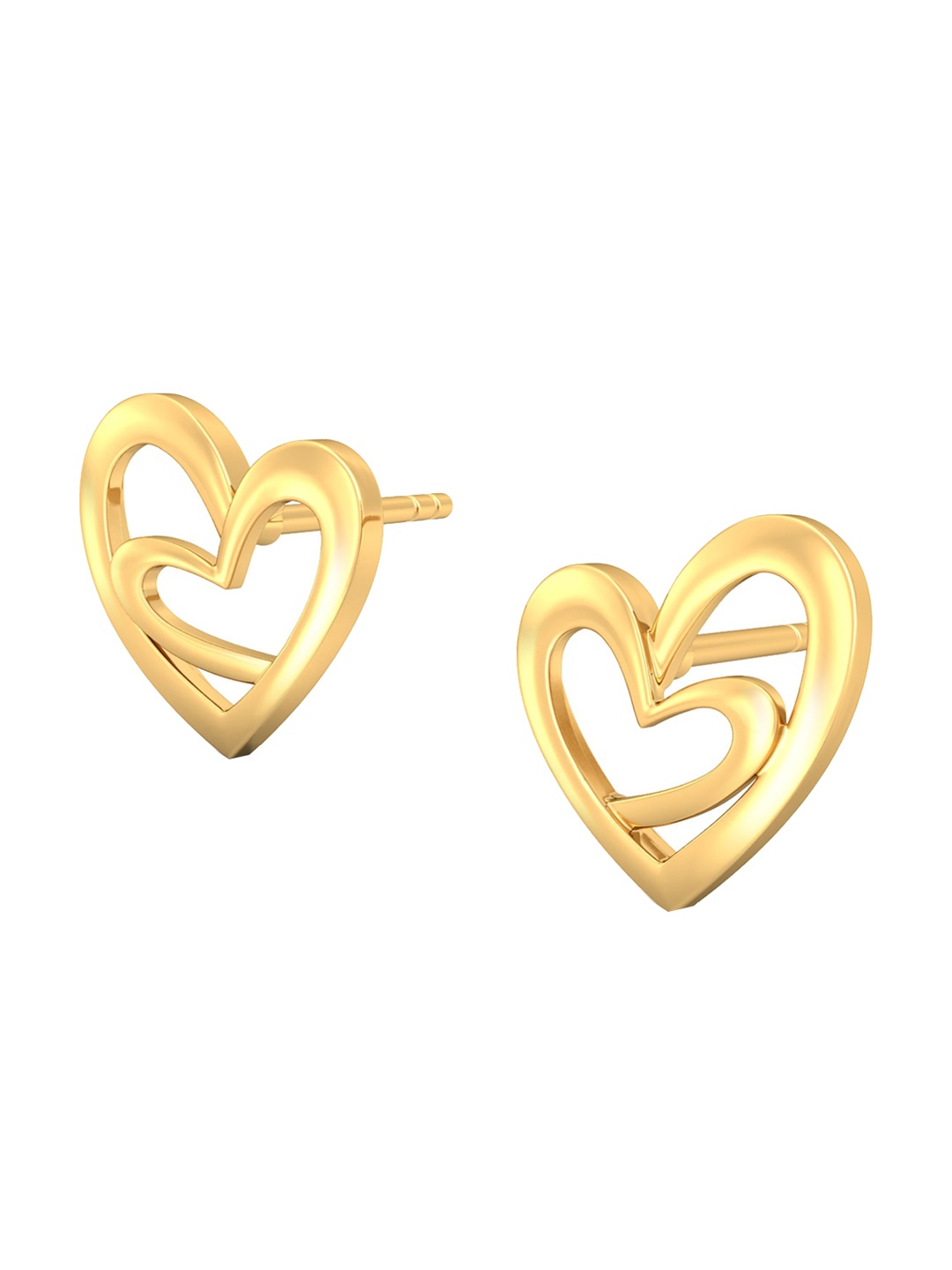 

MELORRA Mills & Miles 18KT Gold Stud Earrings-1.99gm