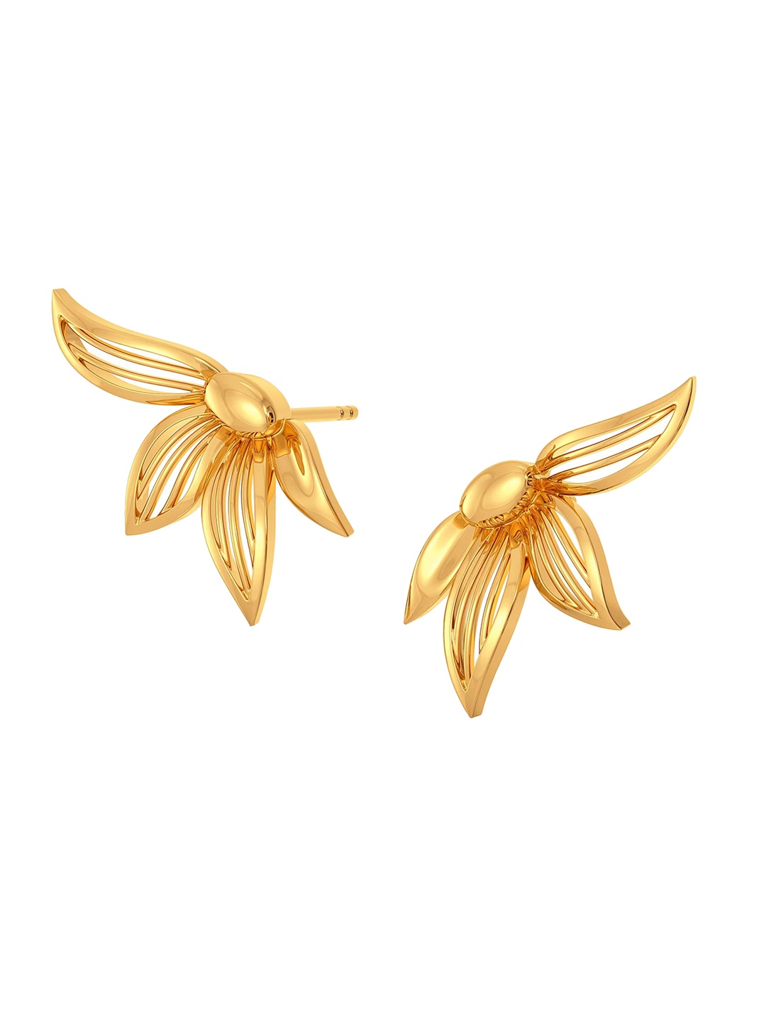 

MELORRA 18KT Petal Play Gold Stud Earring - 5.04 gm