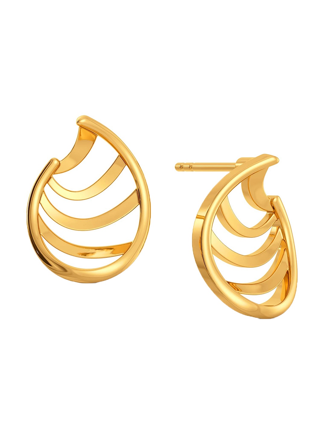 

MELORRA 18KT Tales of Juliet Gold Earrings - 3.4gm