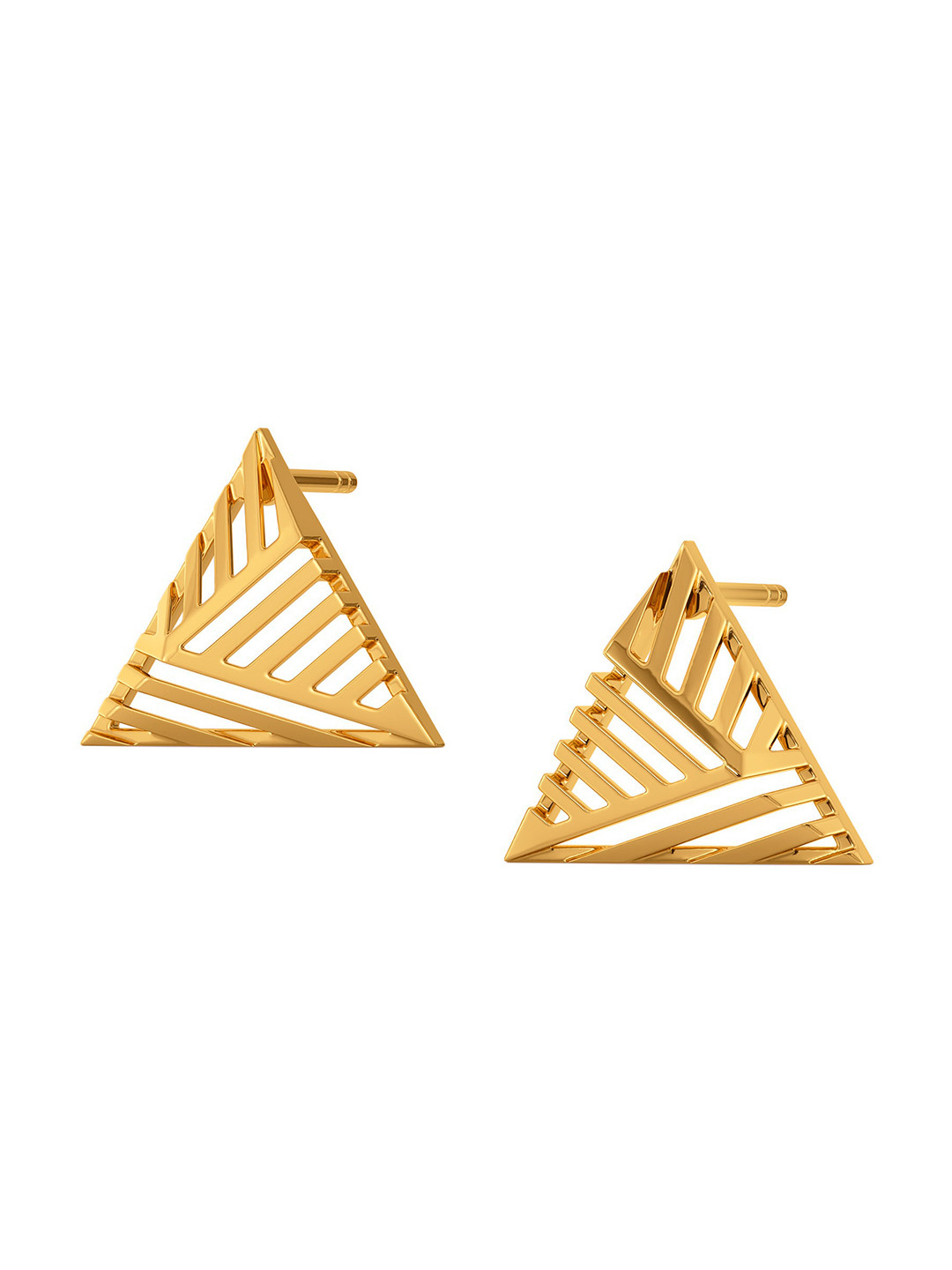 

MELORRA Overlay Play 18KT Gold Earrings-2.32gm