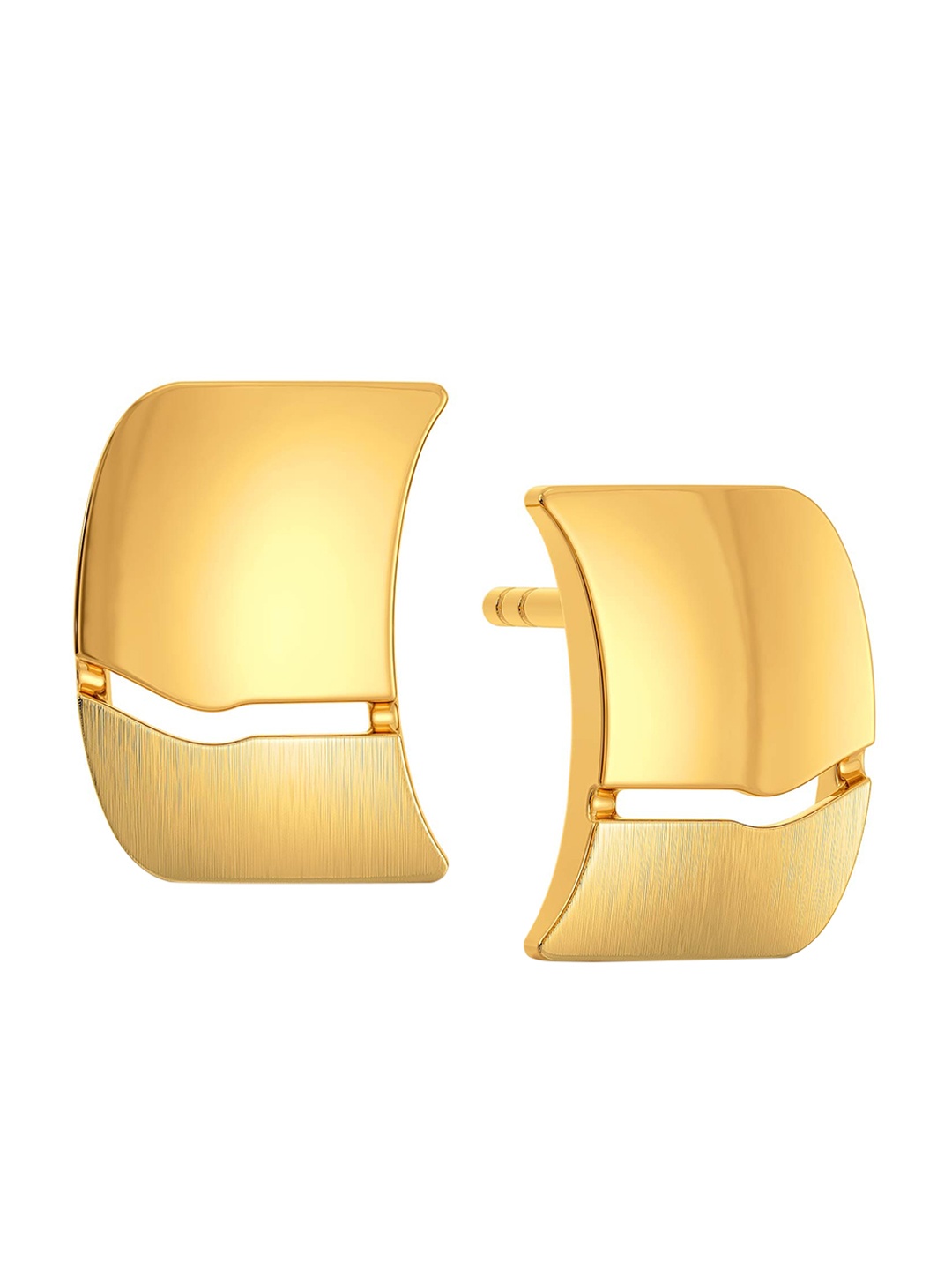 

MELORRA A French Fit 18KT Gold Earrings - 1.97 gm