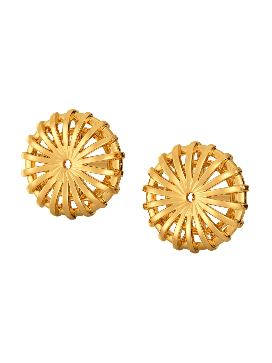 

MELORRA Raffia Blends 18KT Gold Earrings - 3.4 gm