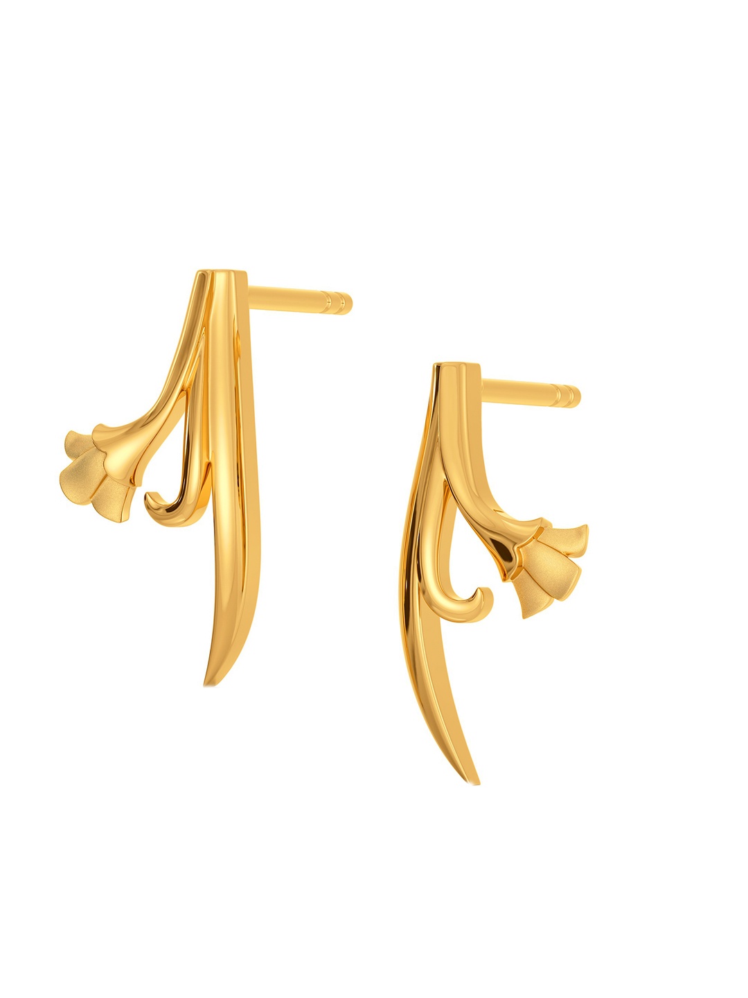 

MELORRA Dream of Vines 18KT Gold Stud Earring- 1.95 gm
