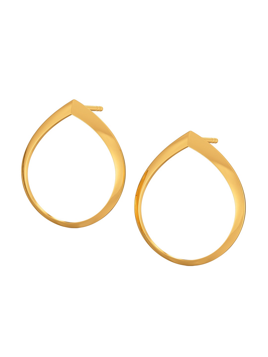

MELORRA Balloon Drama 18KT Gold Drop Earrings- 3.1 gm