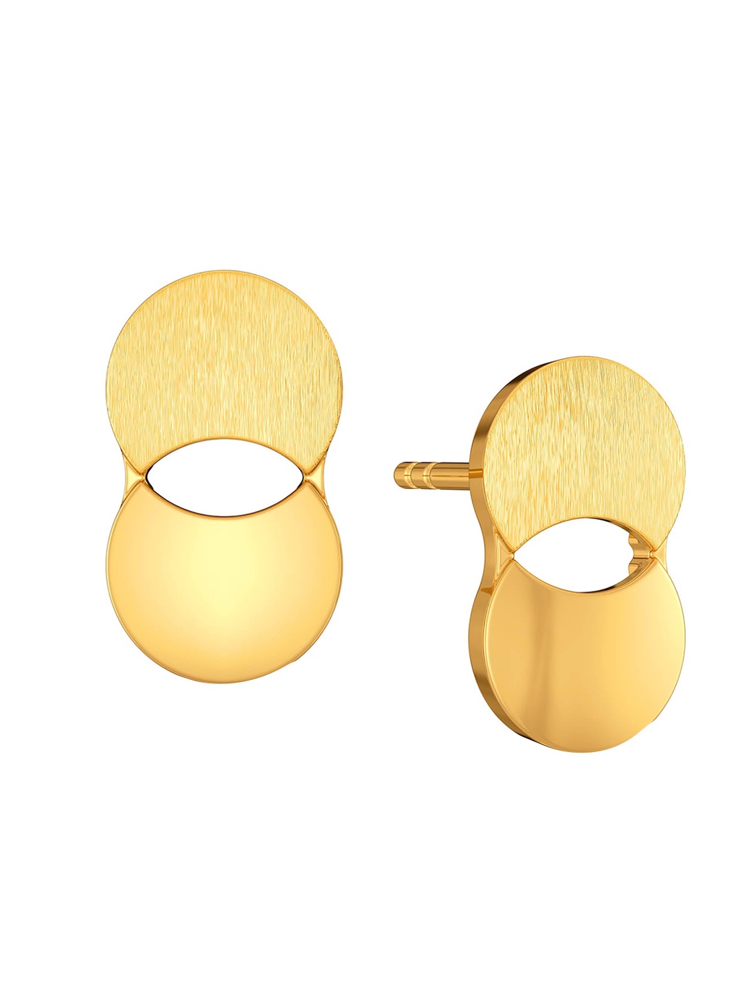 

MELORRA Power Sequins 18KT Gold Earrings - 2.01 gm