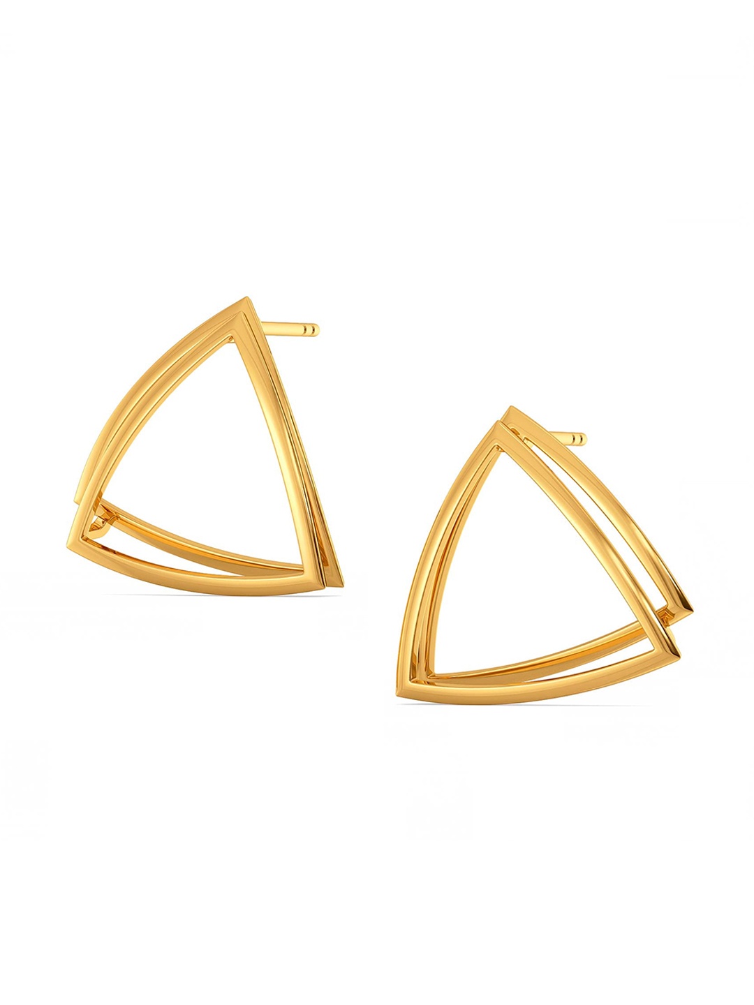 

MELORRA Extra Edgy 18KT Gold Earring-3. 68gm