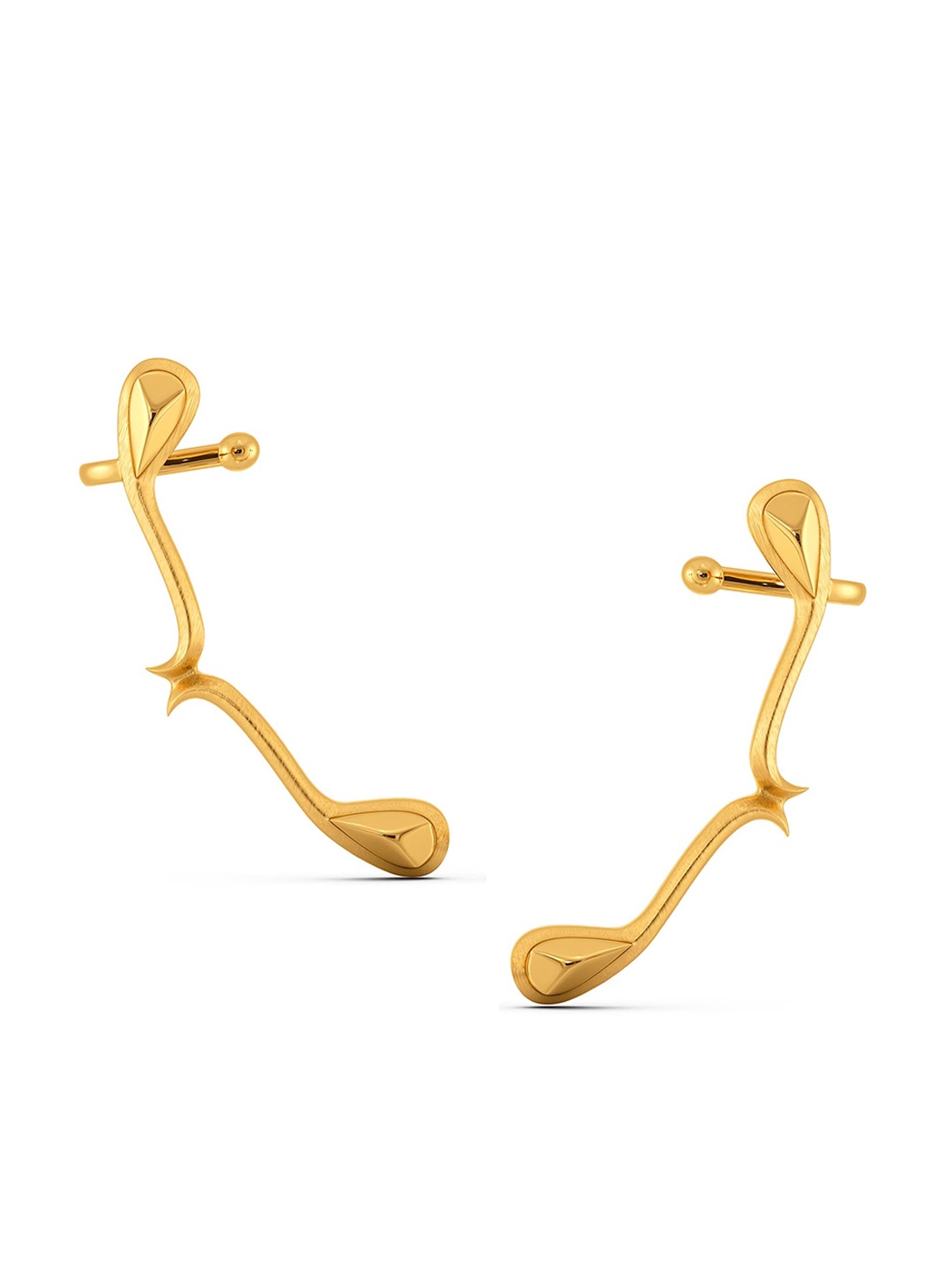 

MELORRA Mystery Dolls 18KT Gold Earrings - 3.61 g