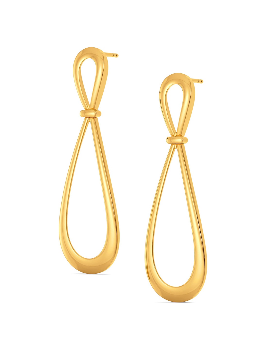 

MELORRA Lazy Loops 18KT Gold Earrings- 6.73gm