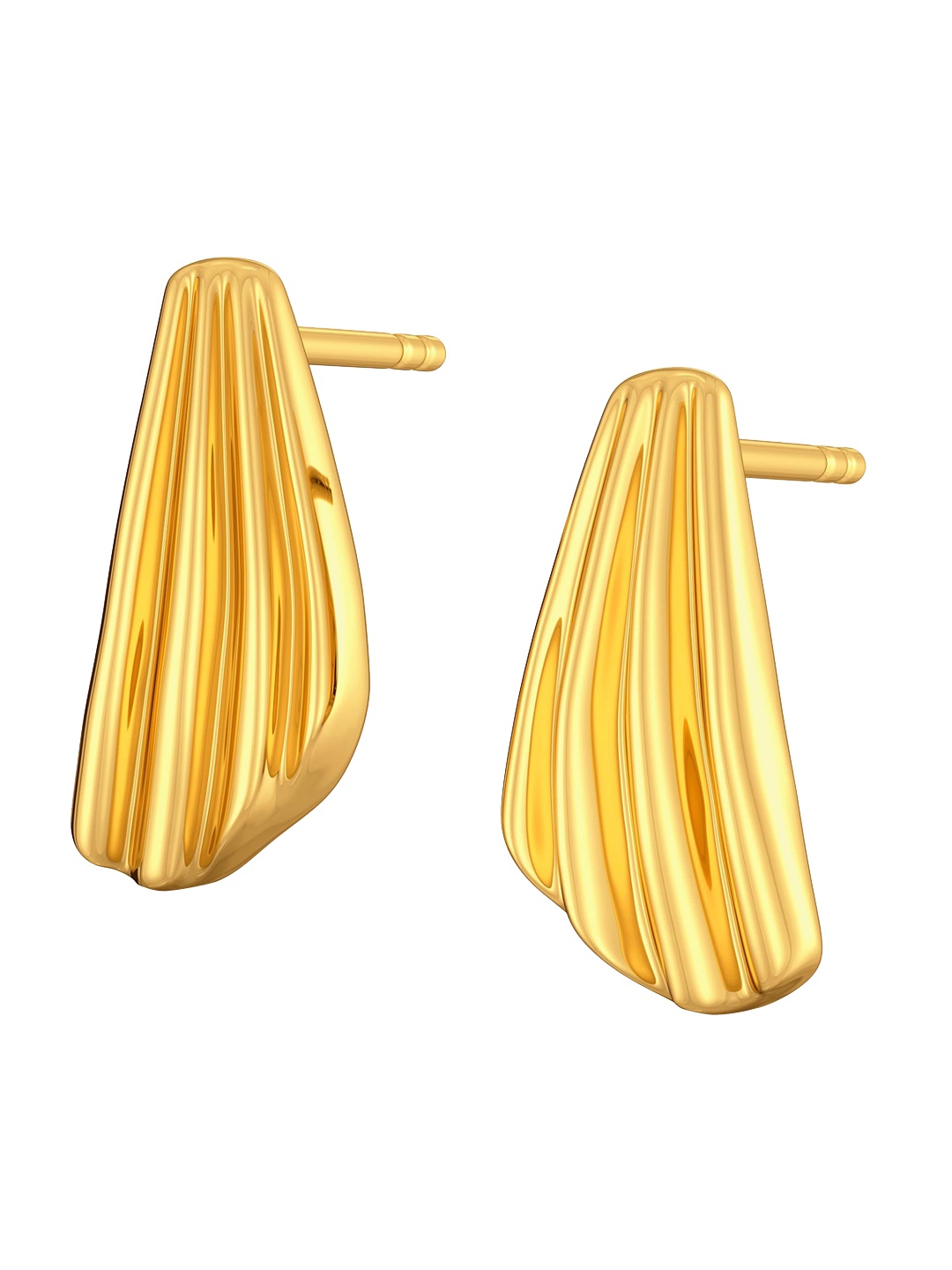 

MELORRA Boldly Roman 18KT Gold Drop Earrings-3.06gm