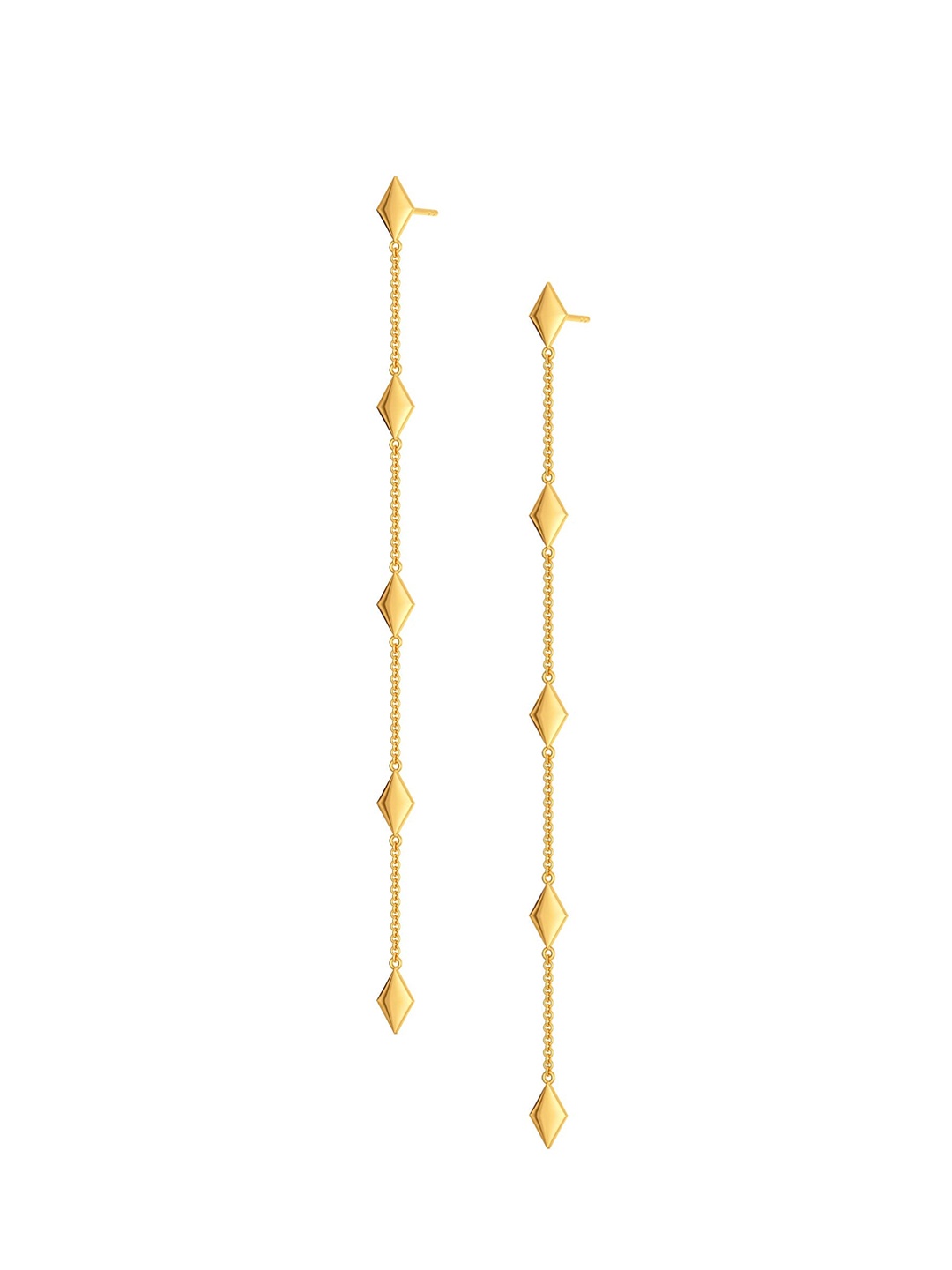 

MELORRA Bardot Basics 18KT Gold Drop Earrings- 5.54 gm