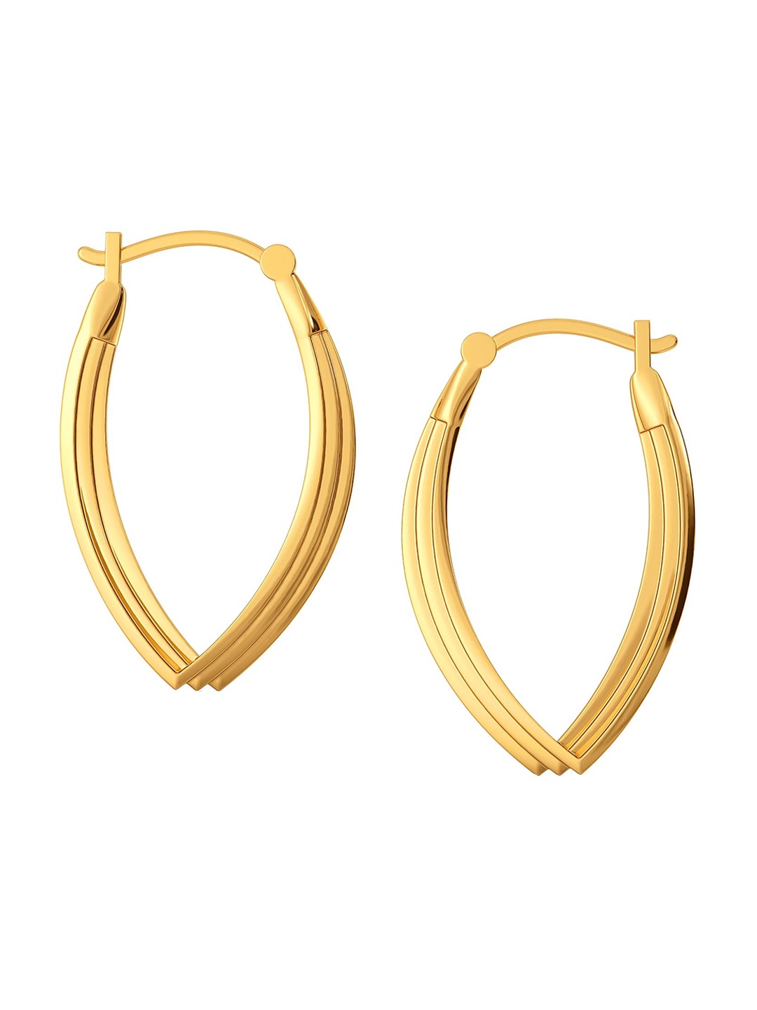 

MELORRA Hip Suiting 18KT Gold Earrings - 7.22 gm