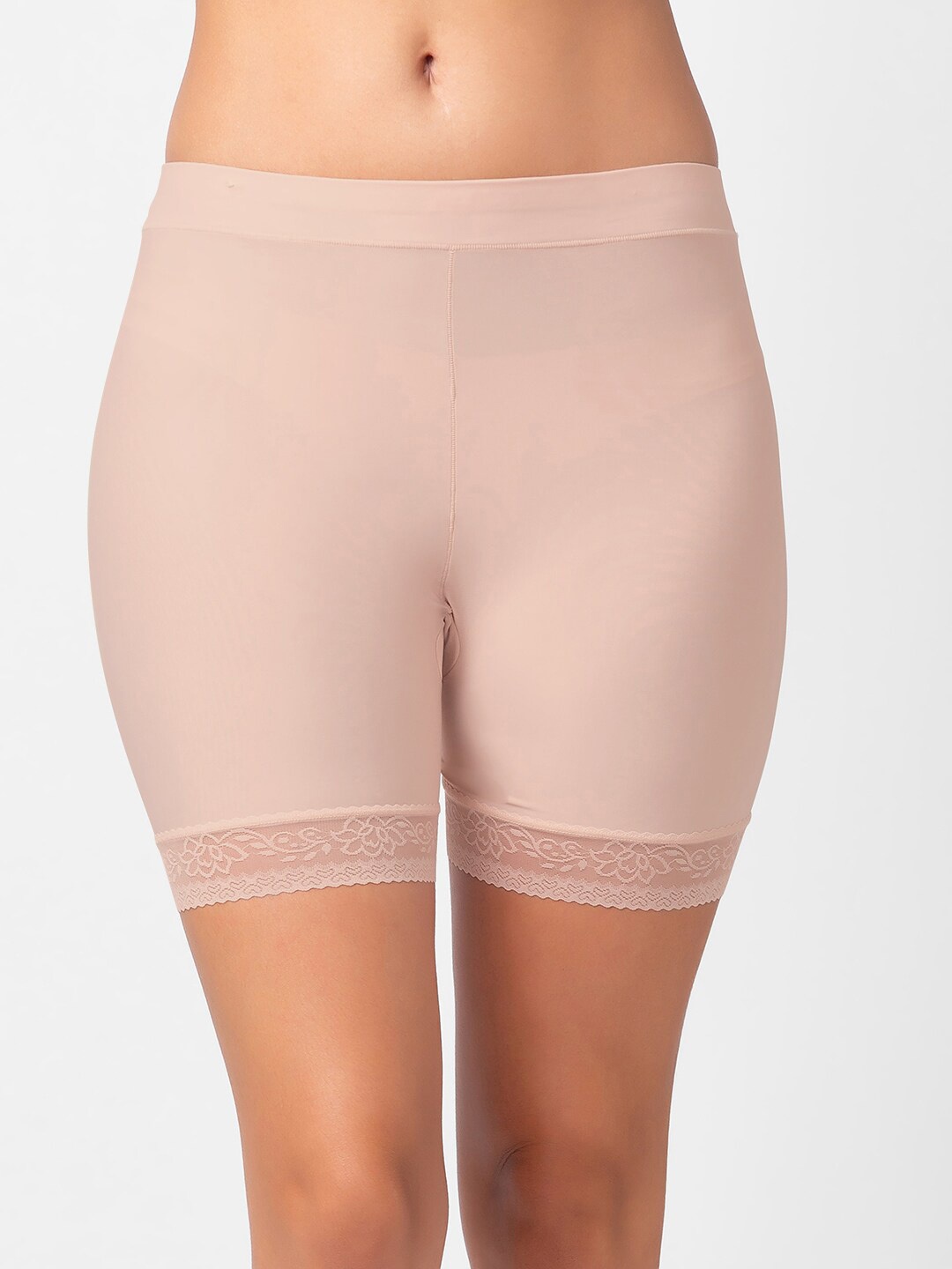 

NOIRA Women Boy Shorts Brief, Beige