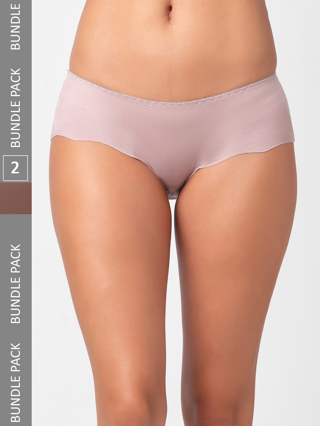 

NOIRA Pack Of 2 Cotton Hipster Briefs, Assorted