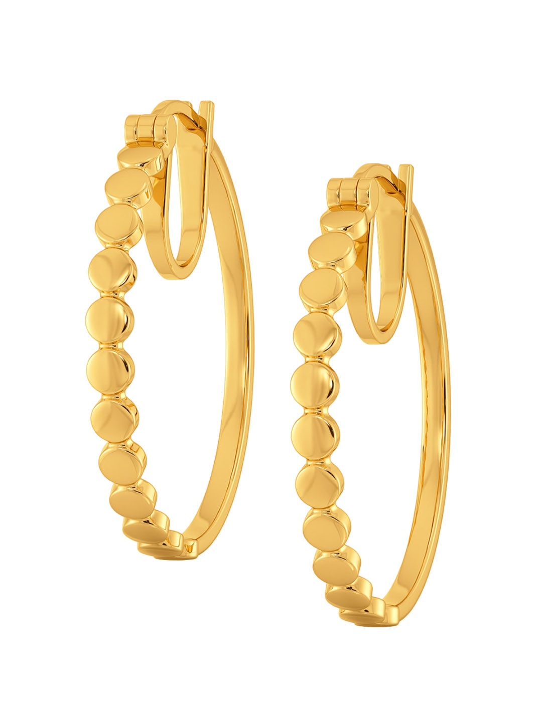 

MELORRA Glam Gloria 18KT Gold Earrings - 7.7 gm