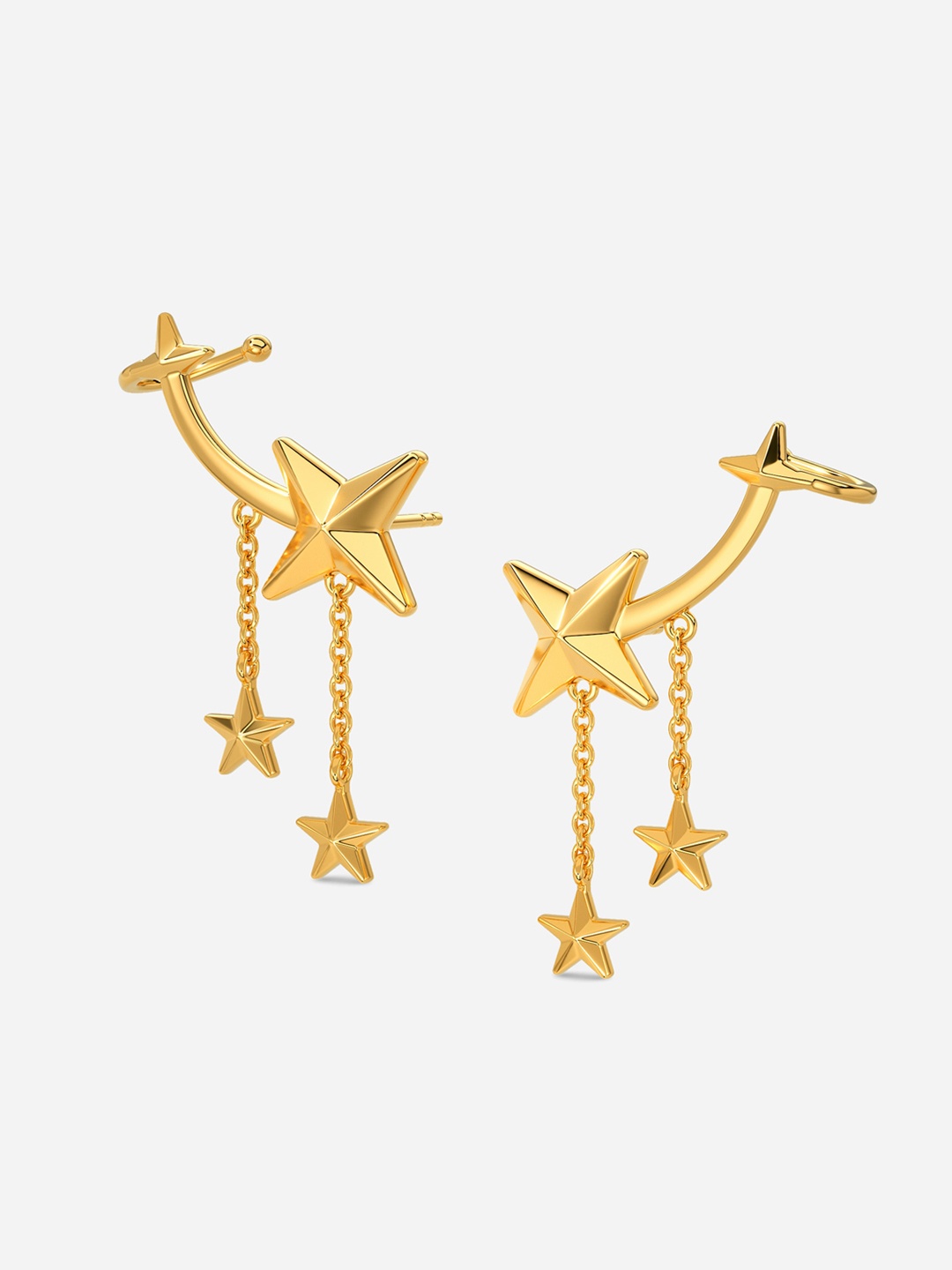 

MELORRA Cool Cosmo 18KT Gold Earrings - 5.45 gm