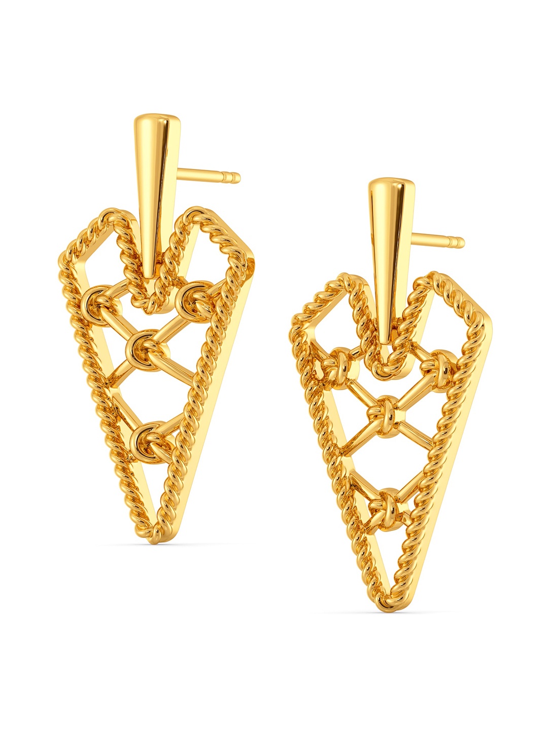 

MELORRA My Kinda Tote 18K Gold Earrings - 7.07 gm