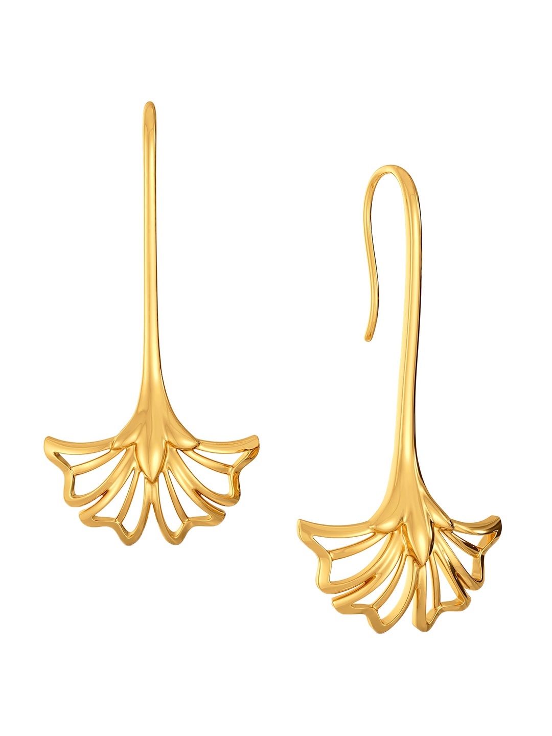 

MELORRA Dusky Petals 18KT Gold Earrings 6.63 g