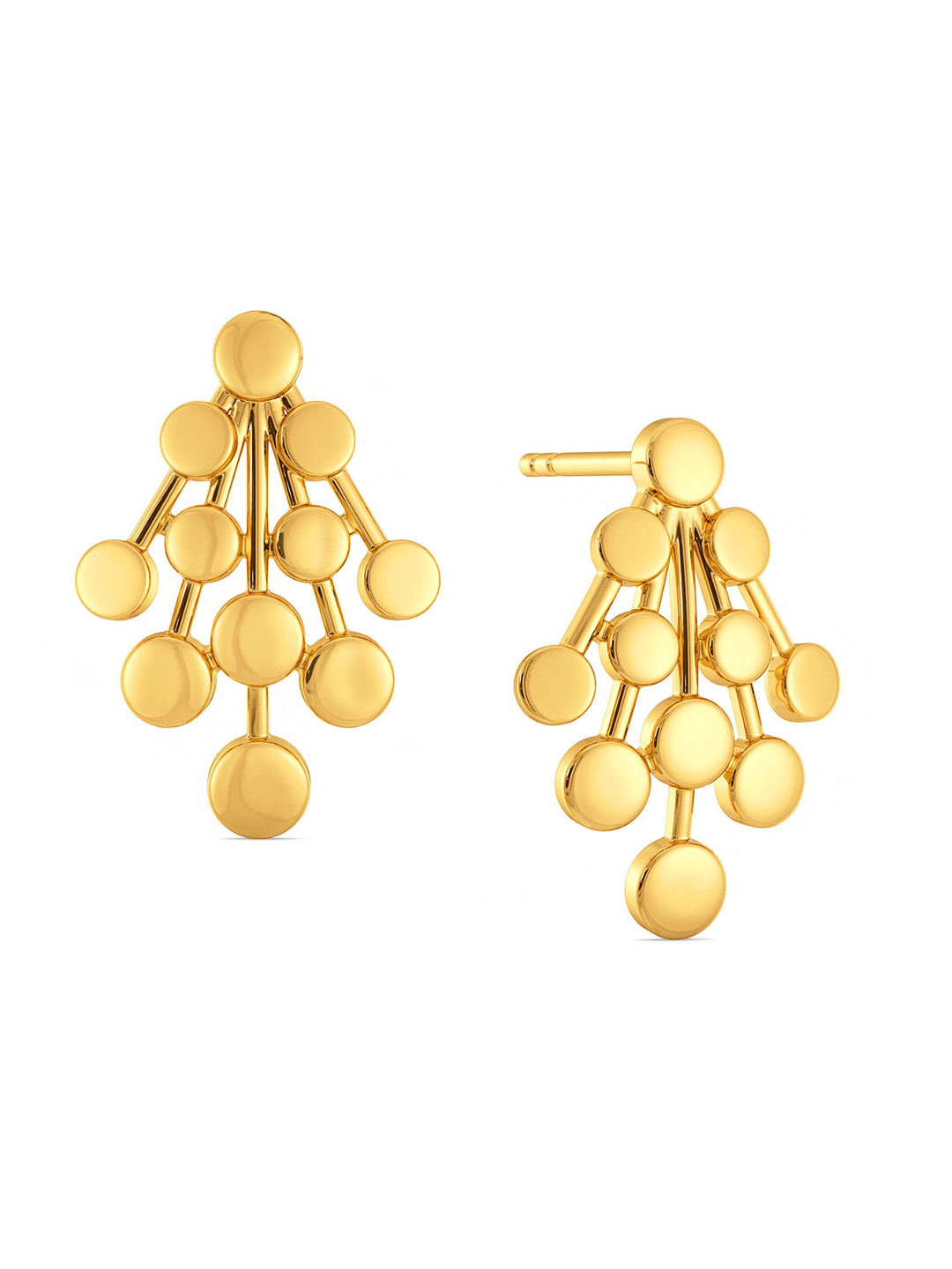 

MELORRA Allure of Gold 18KT Gold Earrings - 3.26 gm