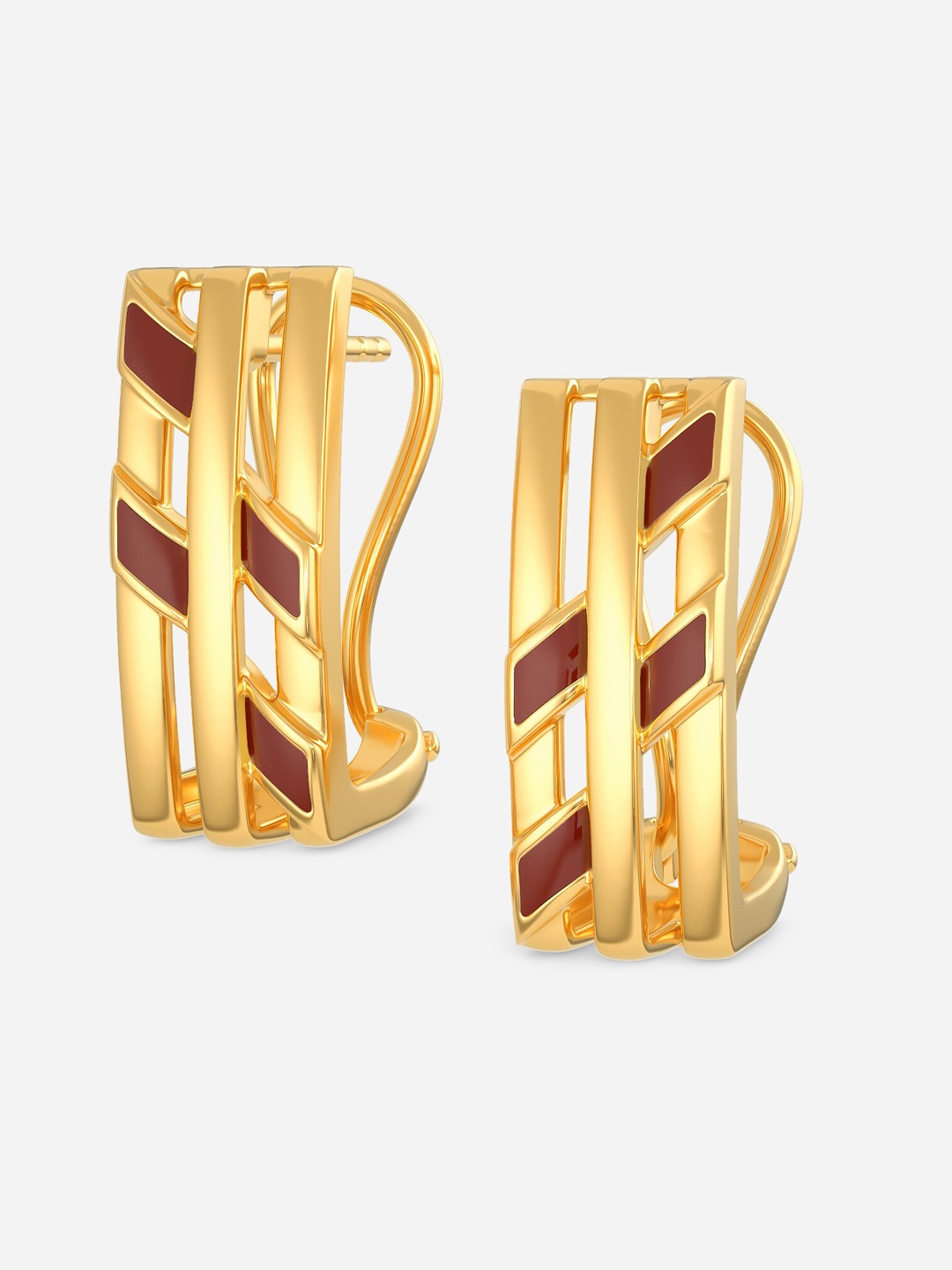 

MELORRA The Aviator Club 18KT Gold Earrings - 4.98 gm