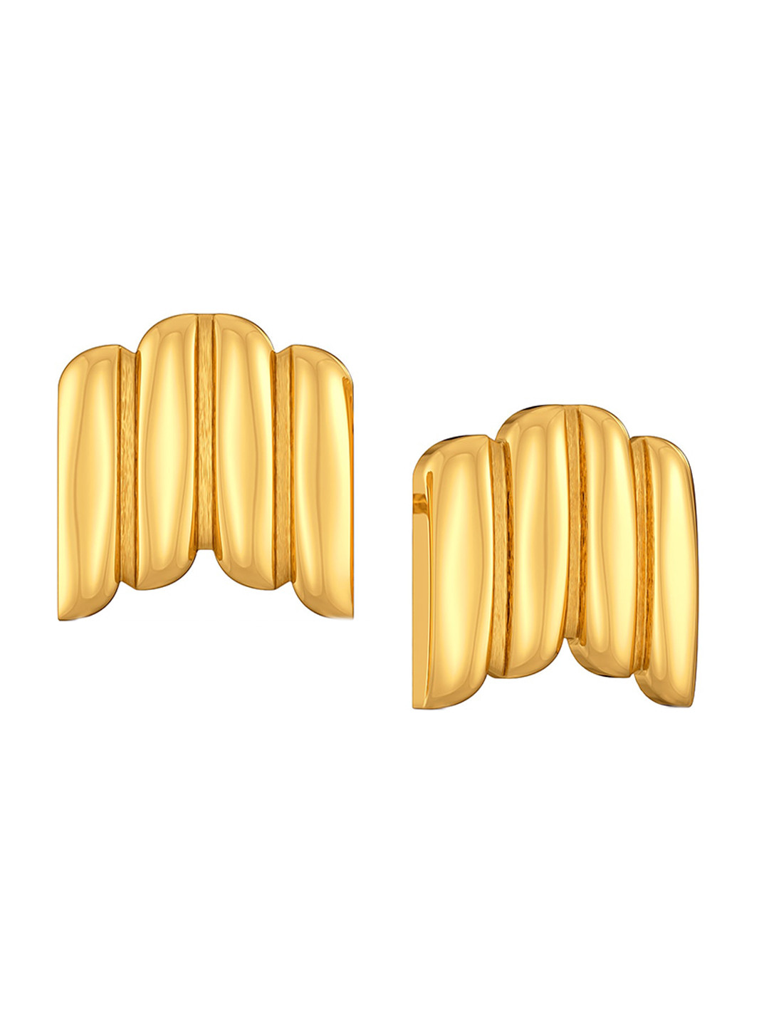 

MELORRA Comfort Mode 18KT Gold Stud Earrings - 5.01 gm