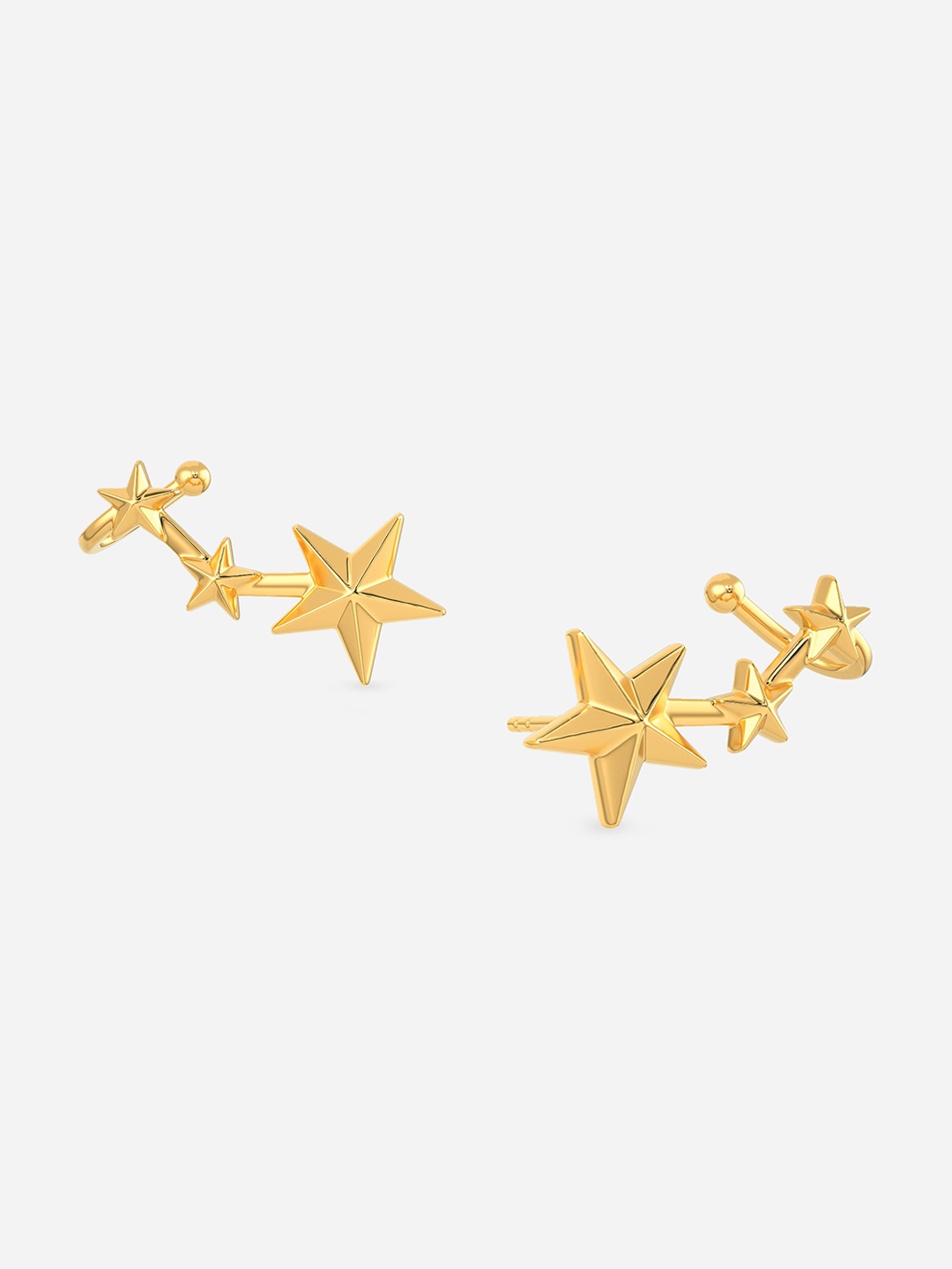 

MELORRA Galactic Gala 18KT Gold Earrings - 4.21 gm