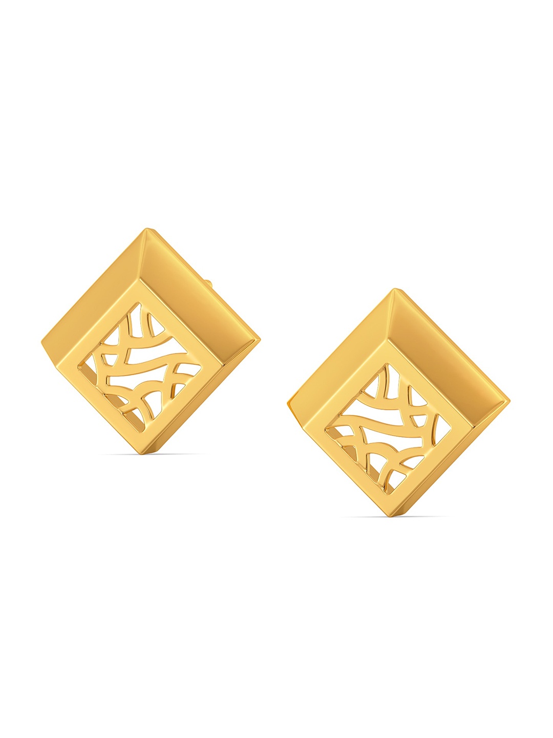 

MELORRA Net Benefit 18KT Gold Earrings - 4.11 gm