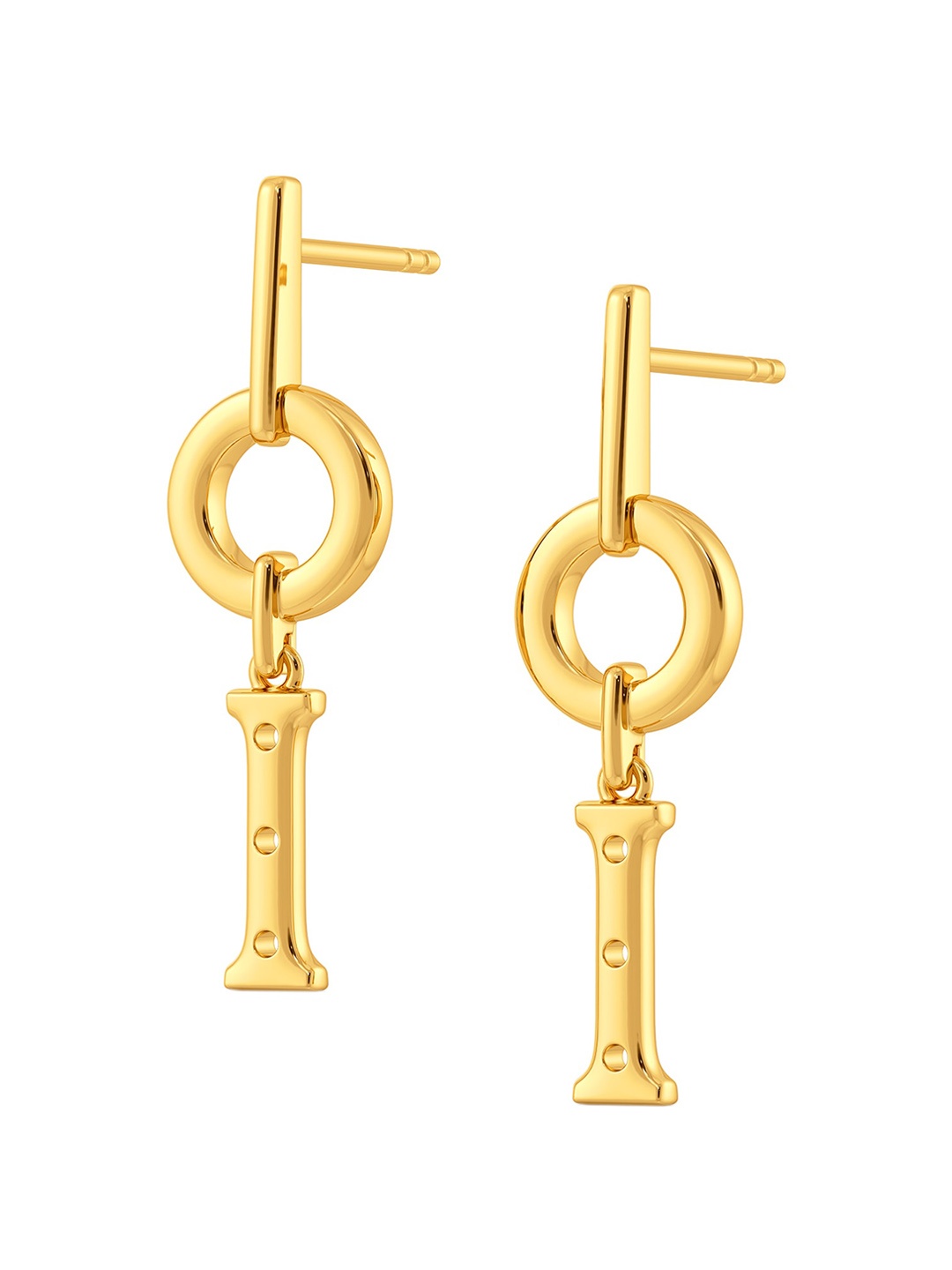 

MELORRA Imaginative You 18KT Gold Earrings - 3.45 gm