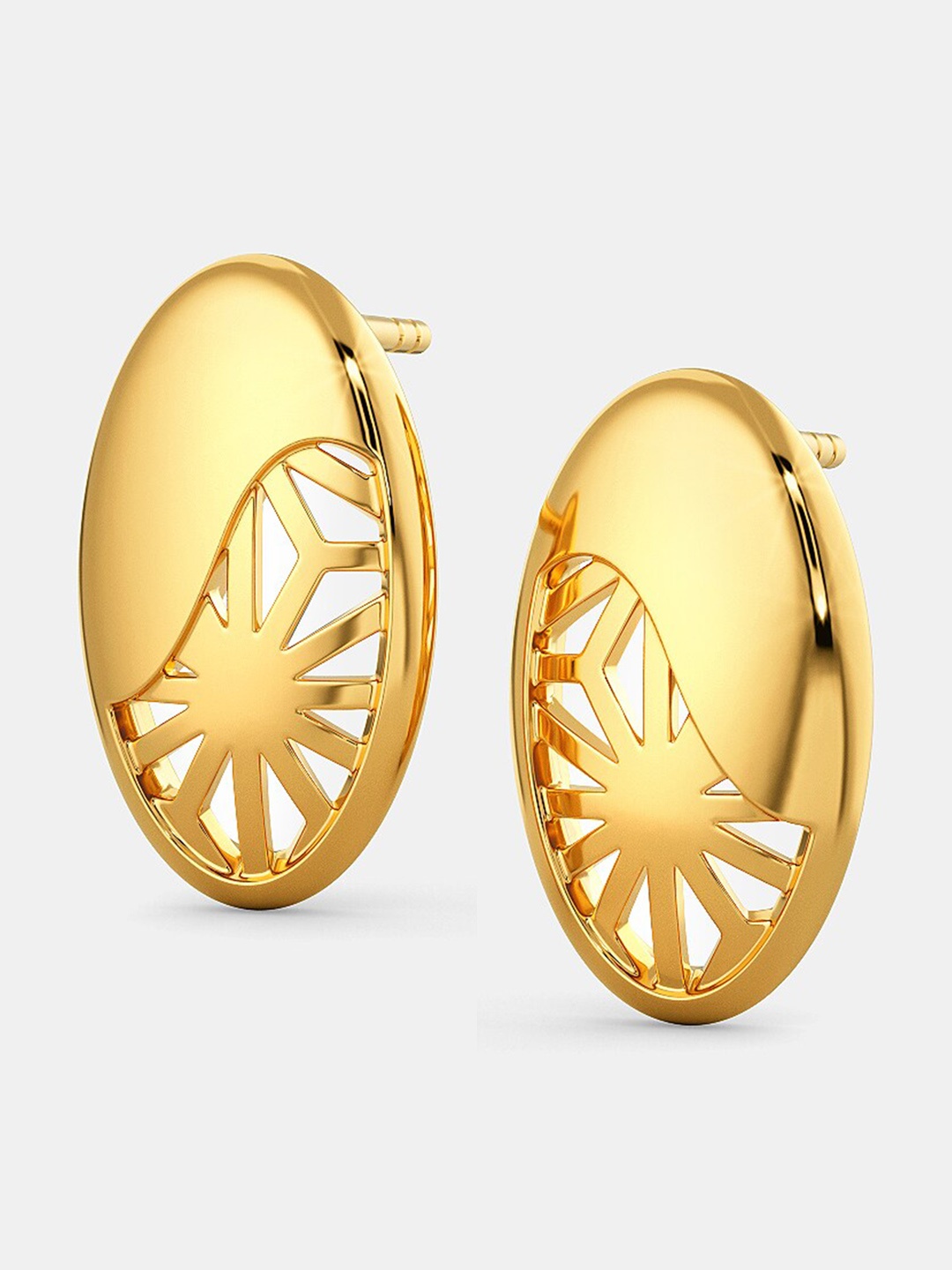 

MELORRA Lacy Reveal 18KT Gold Earrings - 2.66 gm