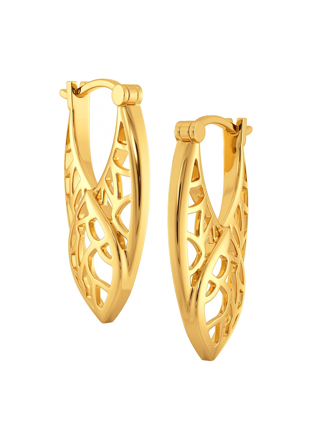 

MELORRA Plexus Play 18KT Gold Earrings - 5.88 gm