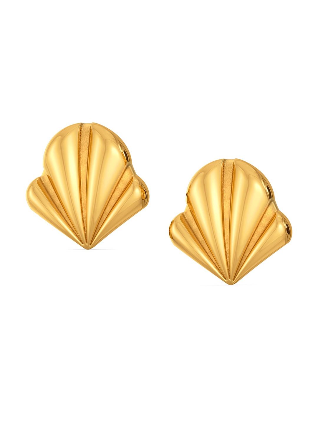 

MELORRA My Kinda Cozy 18KT Gold Stud Earrings - 4.31 gm