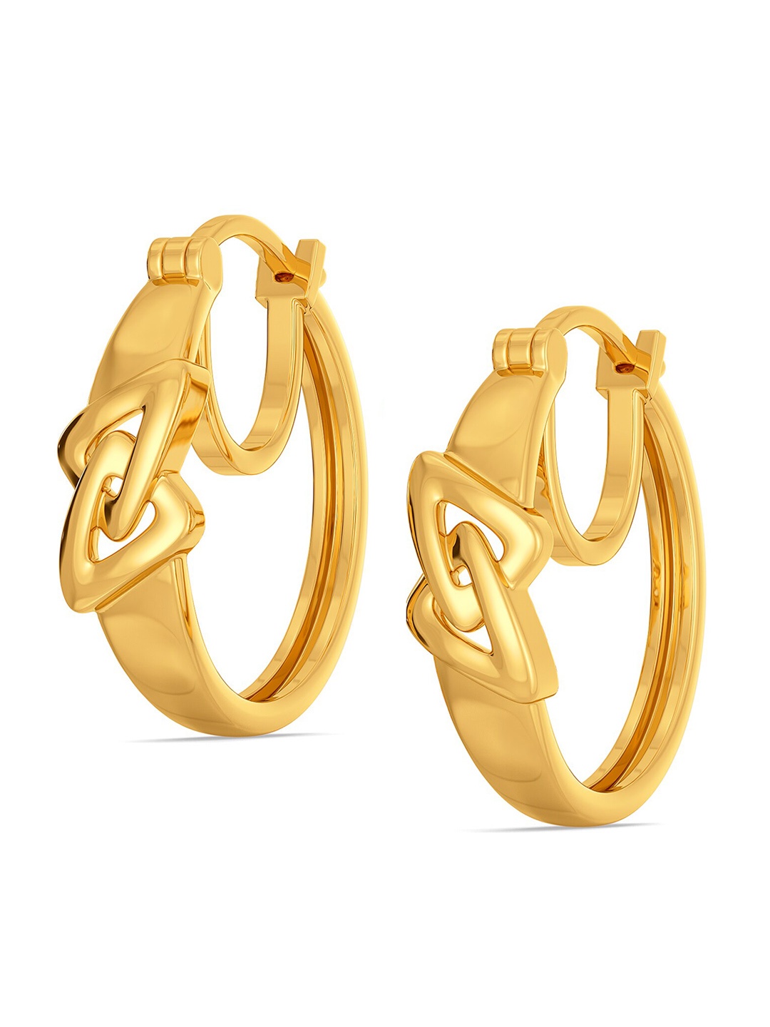 

MELORRA Hip as Nirvana 18KT Gold Earrings - 7.48 gm