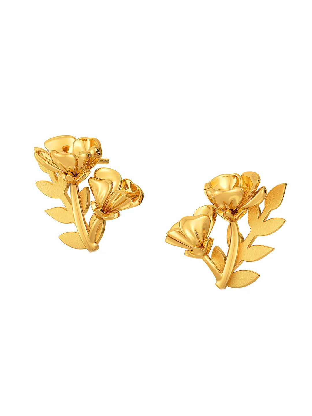 

MELORRA Flower Fantasy 18KT Gold Earrings - 7.0 gm
