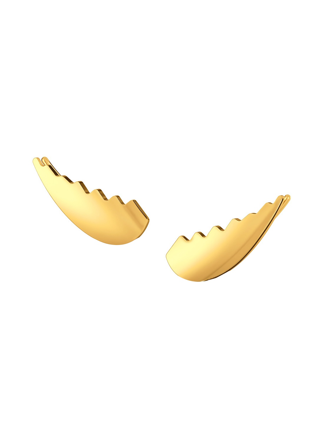 

MELORRA Hug Snug 18KT Gold Stud Earrings- 3.5gm