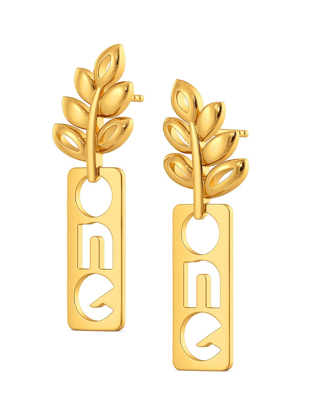 

MELORRA Gaia's Gift 18KT Gold Earrings - 7.47 gm