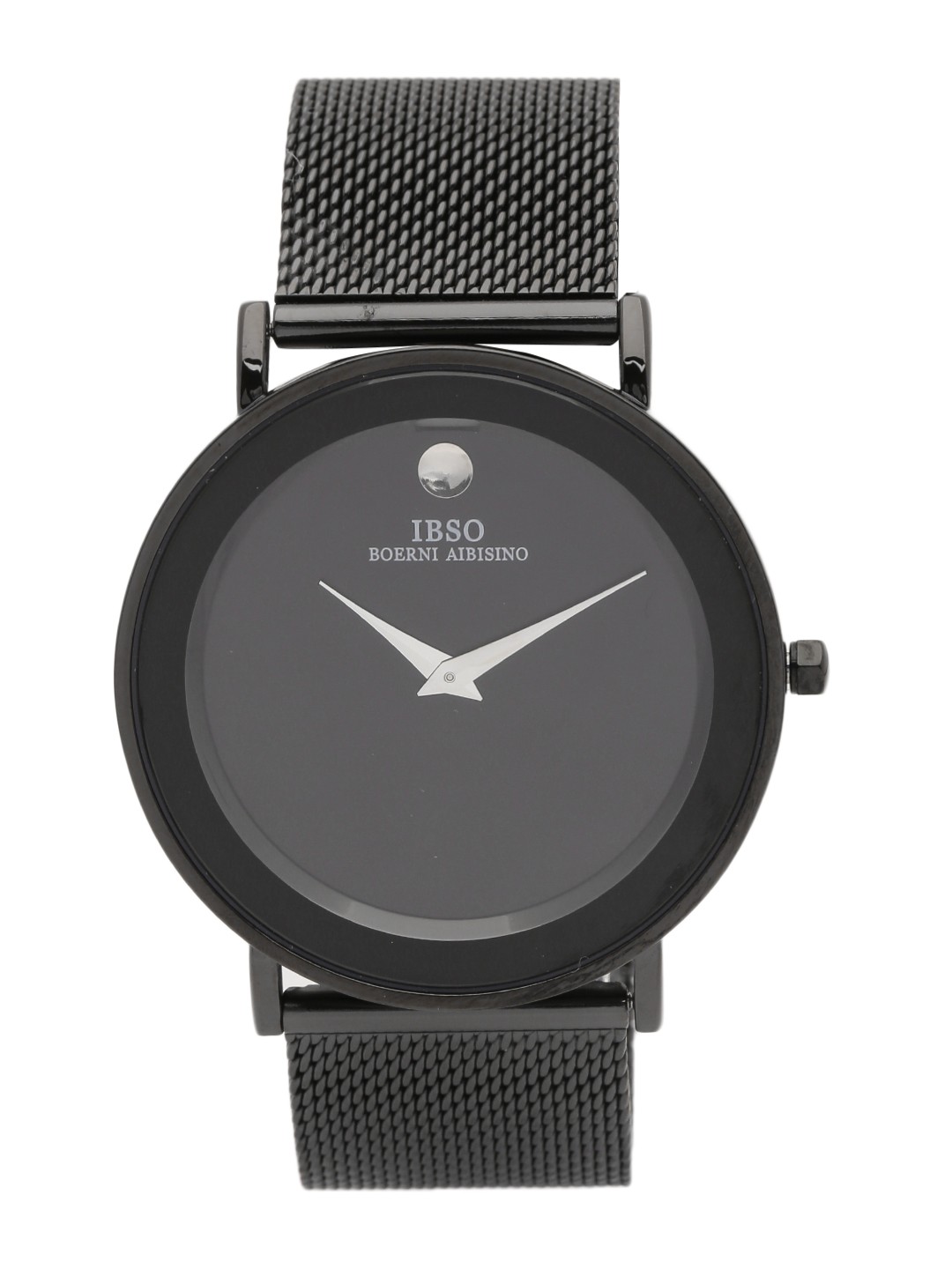 

IBSO Men Black Analogue Watch B2216GMBK