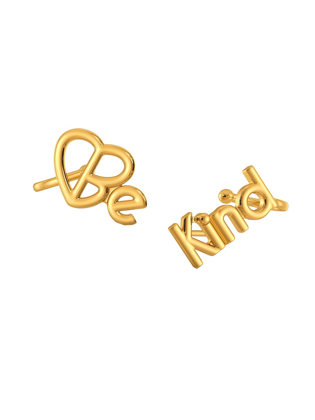 

MELORRA Be Kind 18KT Gold Earrings - 3.75 gm