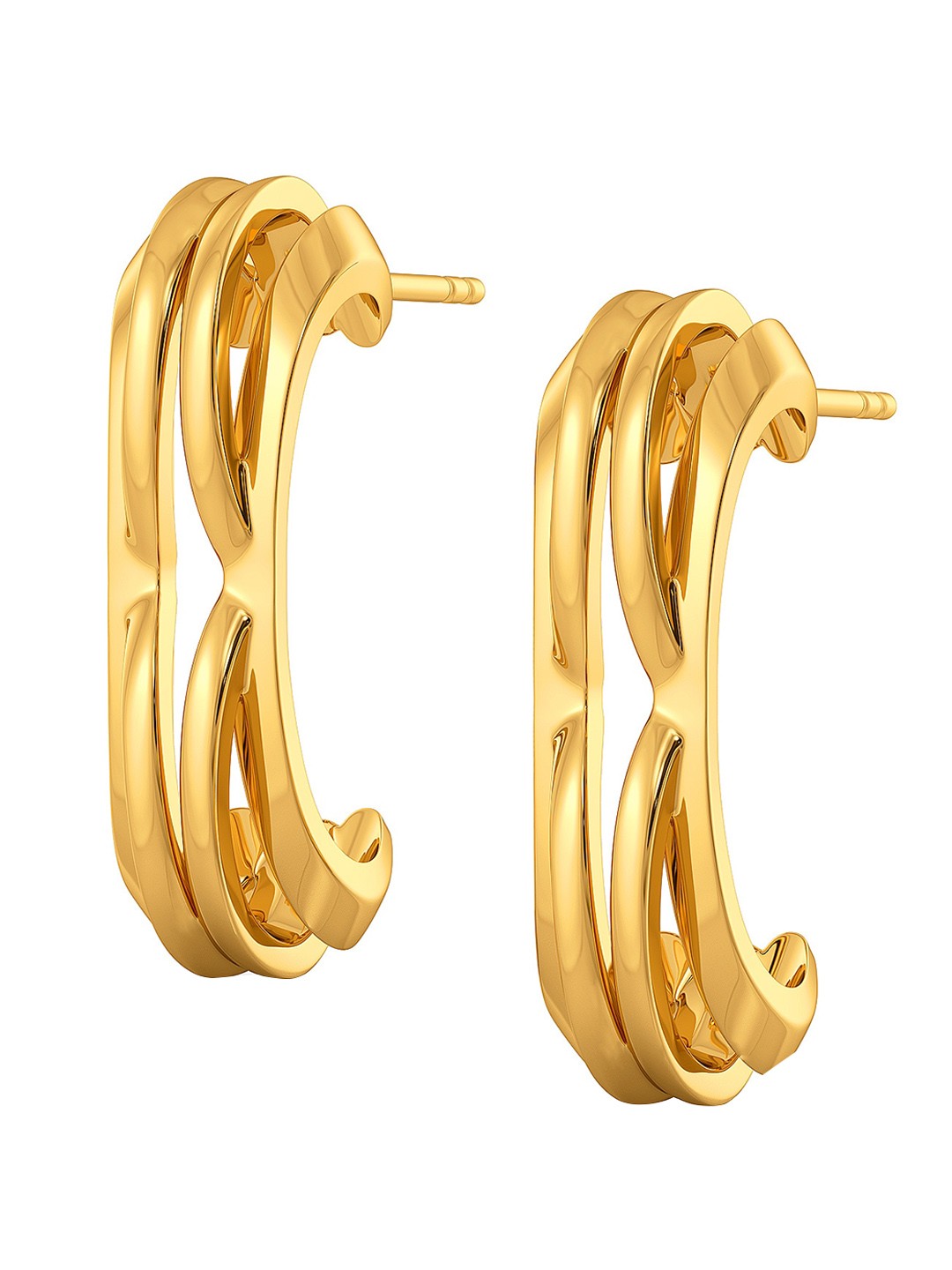 

MELORRA My Kinda Party 18KT Gold Earrings - 6.69 gm