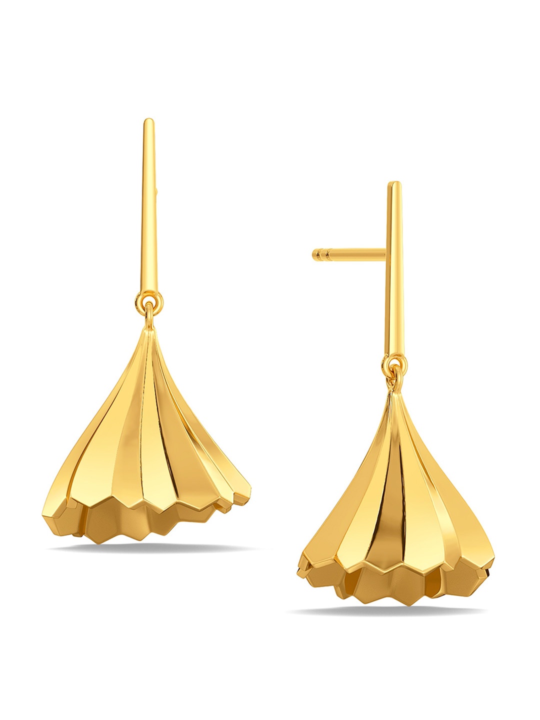 

MELORRA Flounce First 18KT Gold Earrings - 4.94 gm