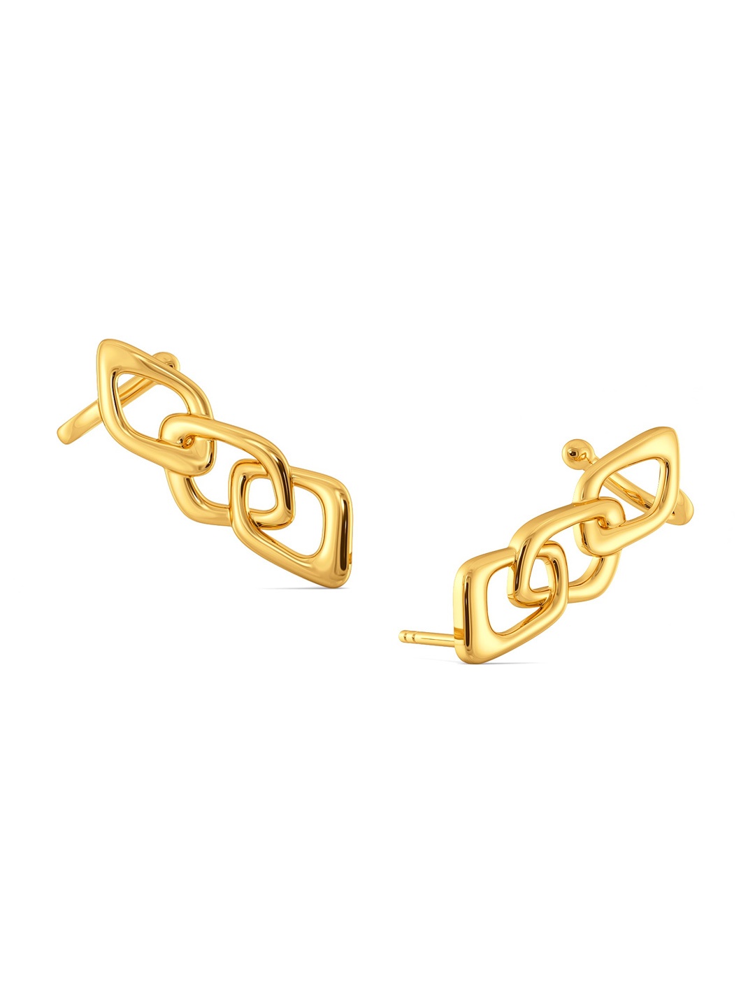 

MELORRA Messy Maven 18KT Gold Earrings - 4.16 gm