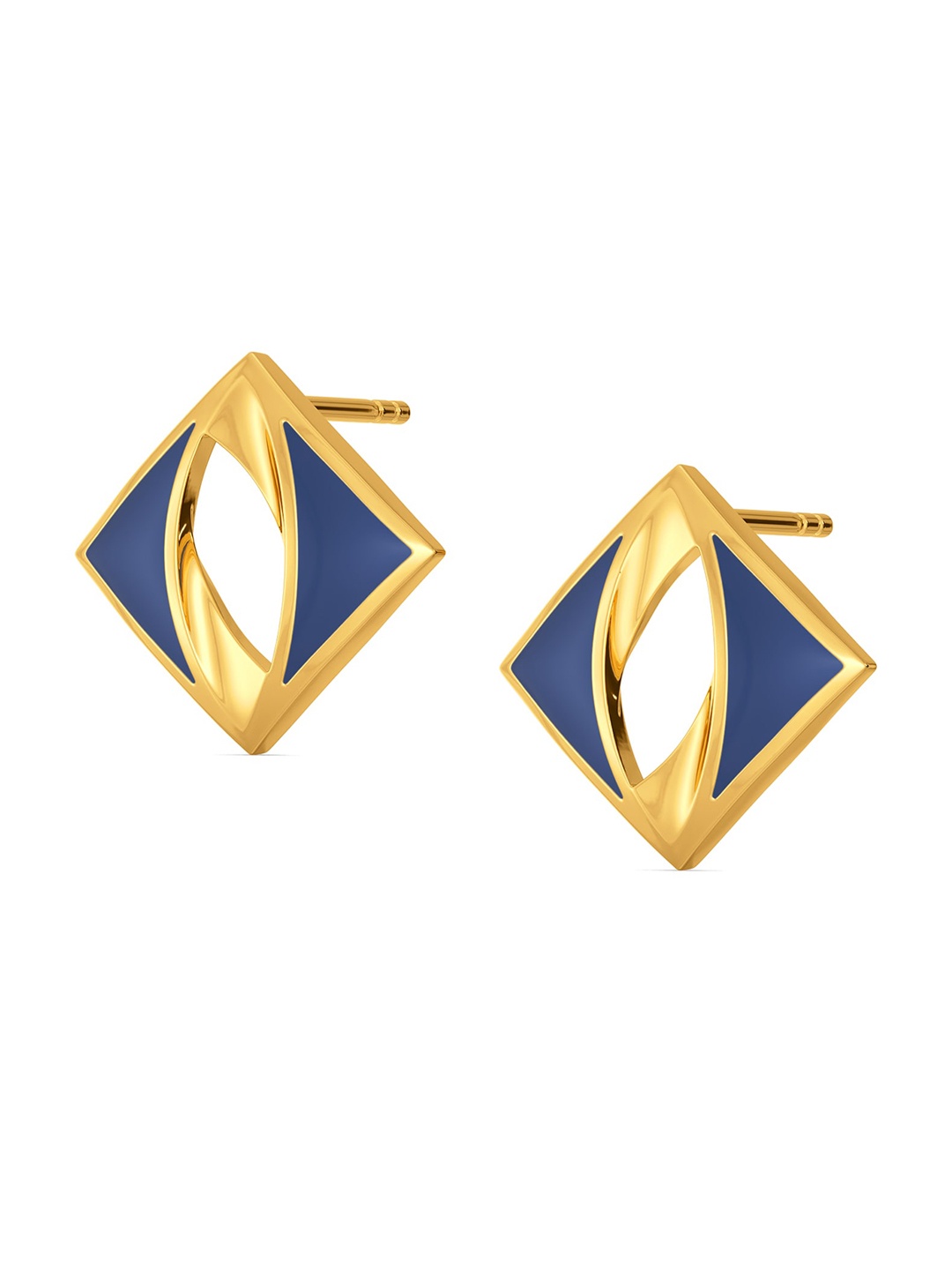 

MELORRA B Positive 18KT Gold Earrings - 3.29 gm