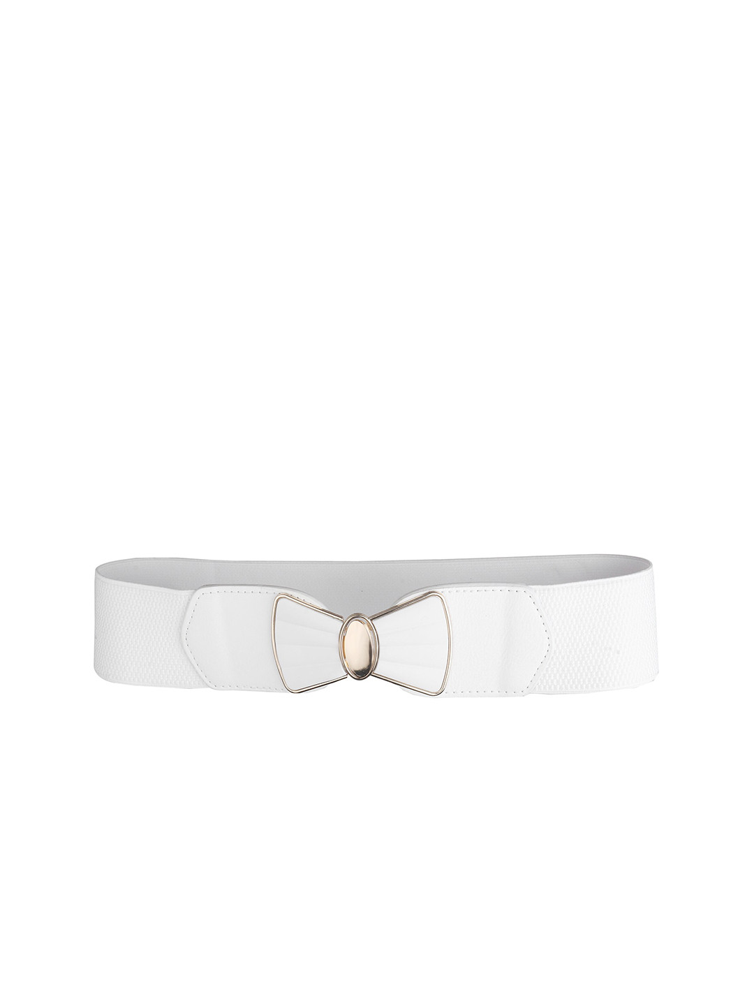 

ZORO Women Stretchable Canvas Belt, White