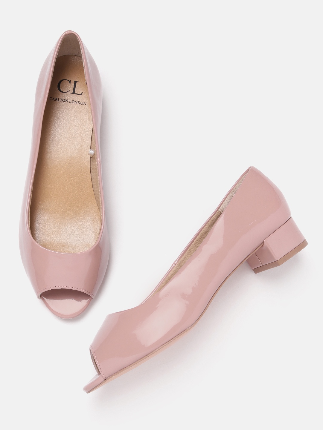 

Carlton London Women Peep Toe Pumps, Rose