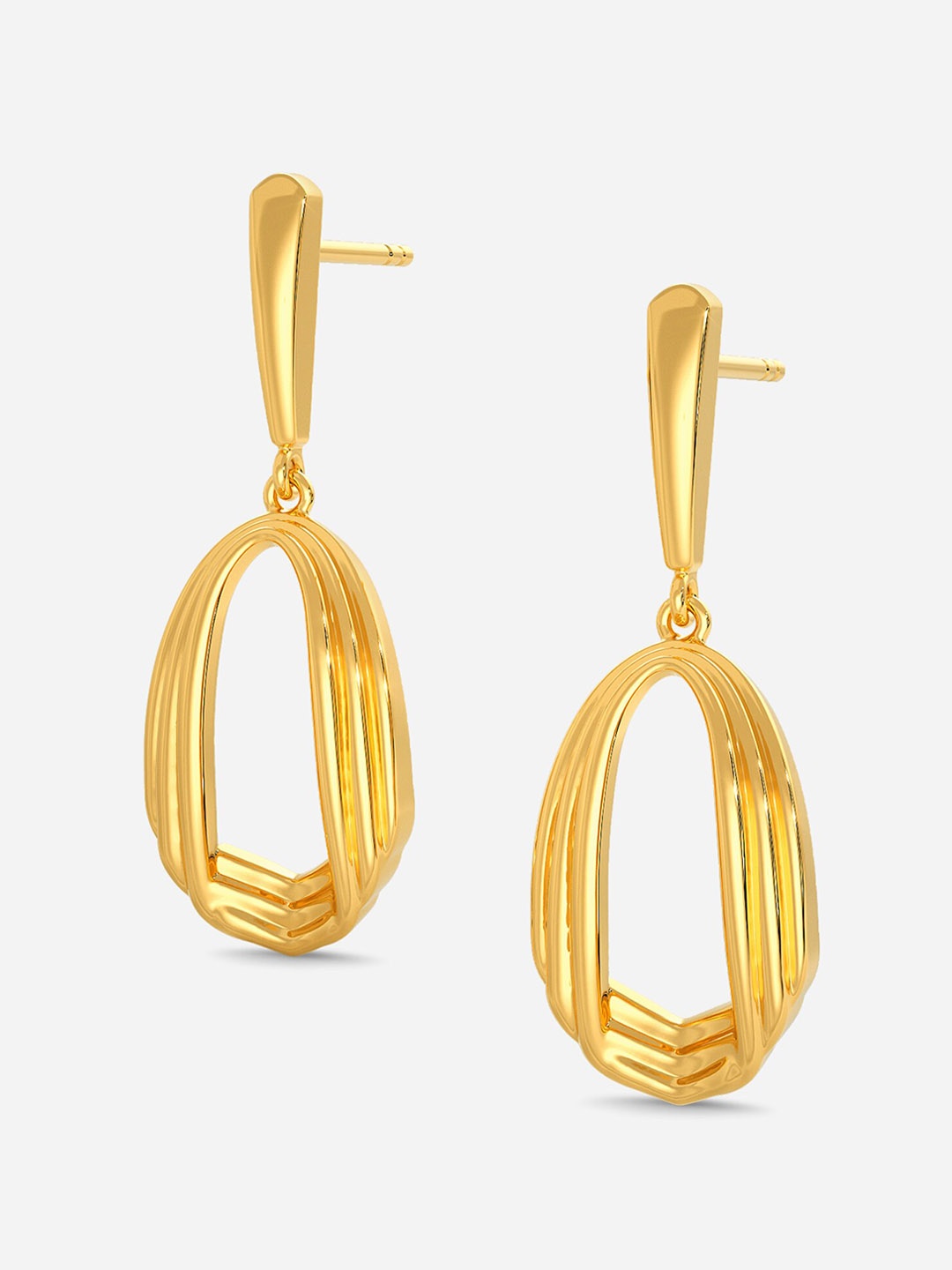 

MELORRA Slayin Layers 18KT Gold Earrings - 4.73 gm