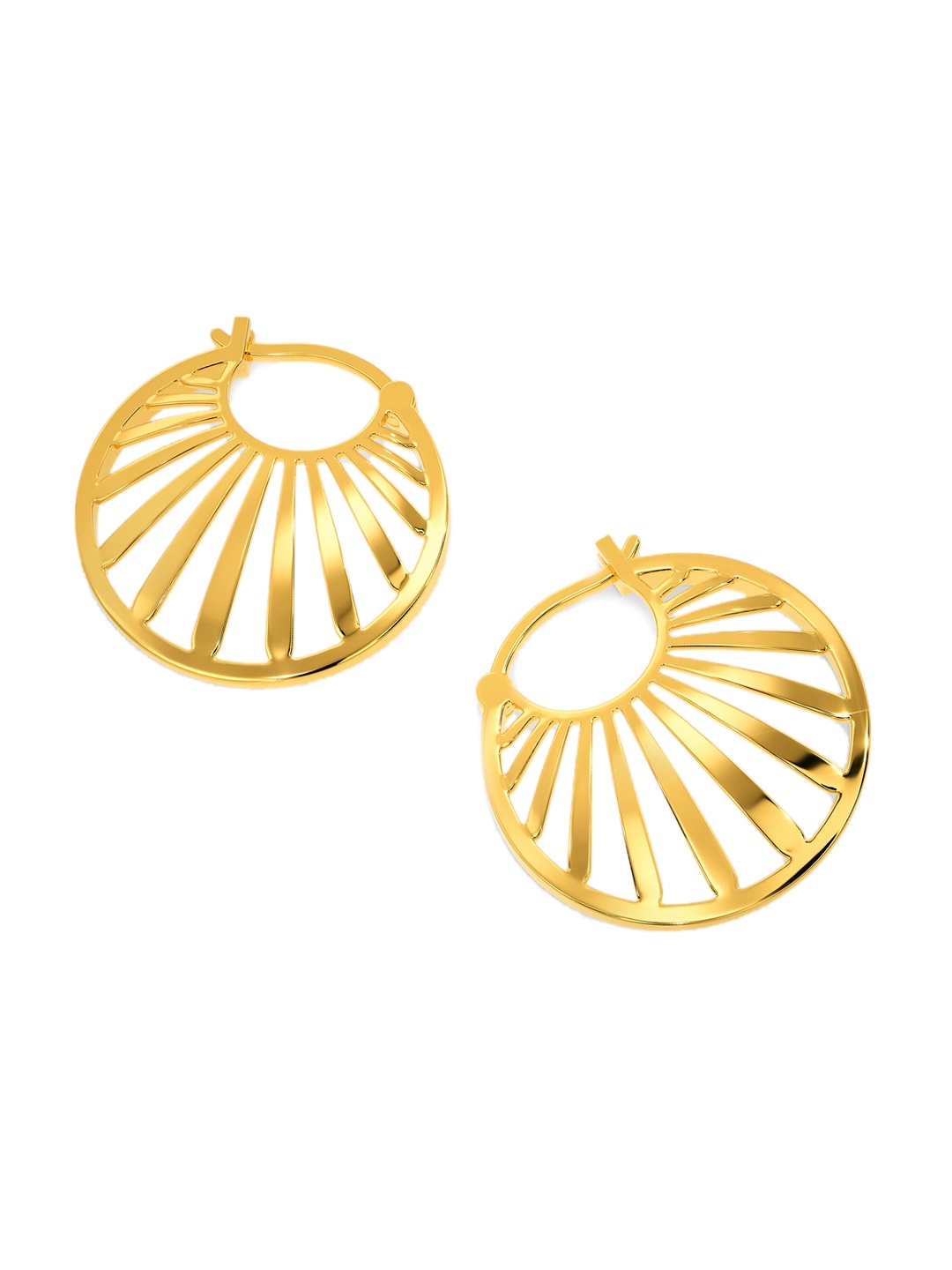 

MELORRA Sunset Soiree 18KT Gold Earrings - 6.64 gm