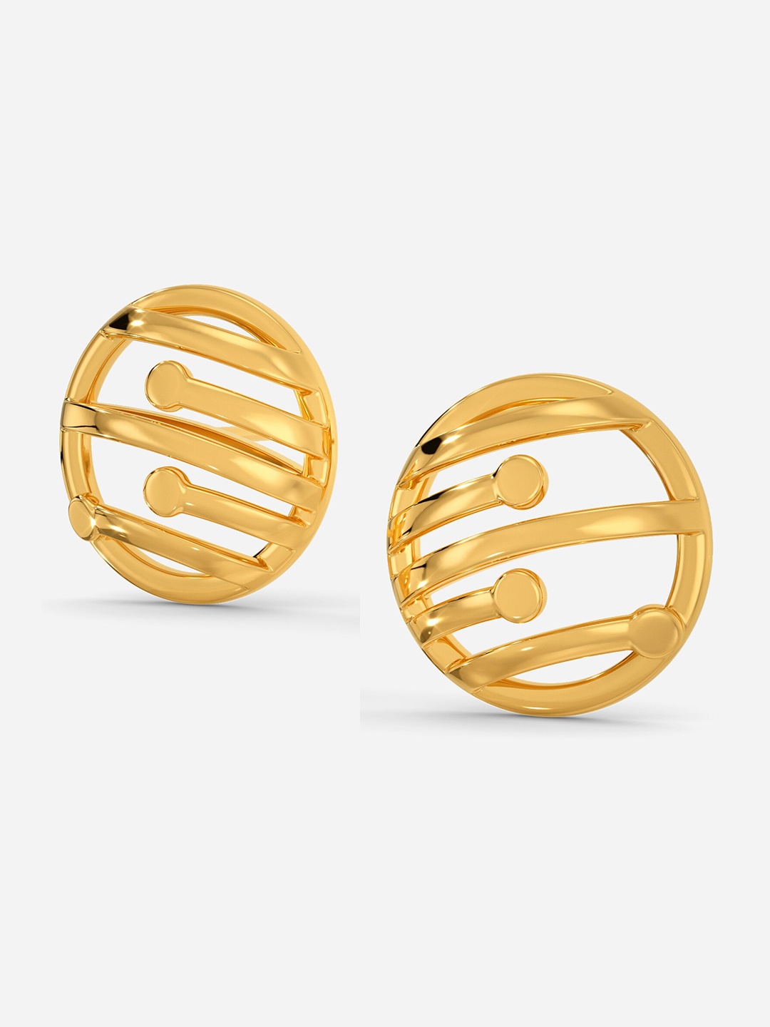 

MELORRA Neo Connect 18KT Gold Earrings - 4.67 gm