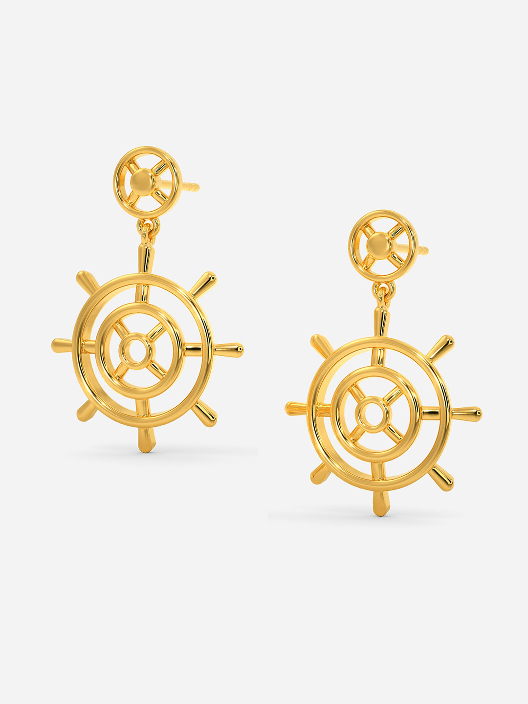 

MELORRA Anchor-me 18KT Gold Drop Earrings- 5.51 gm