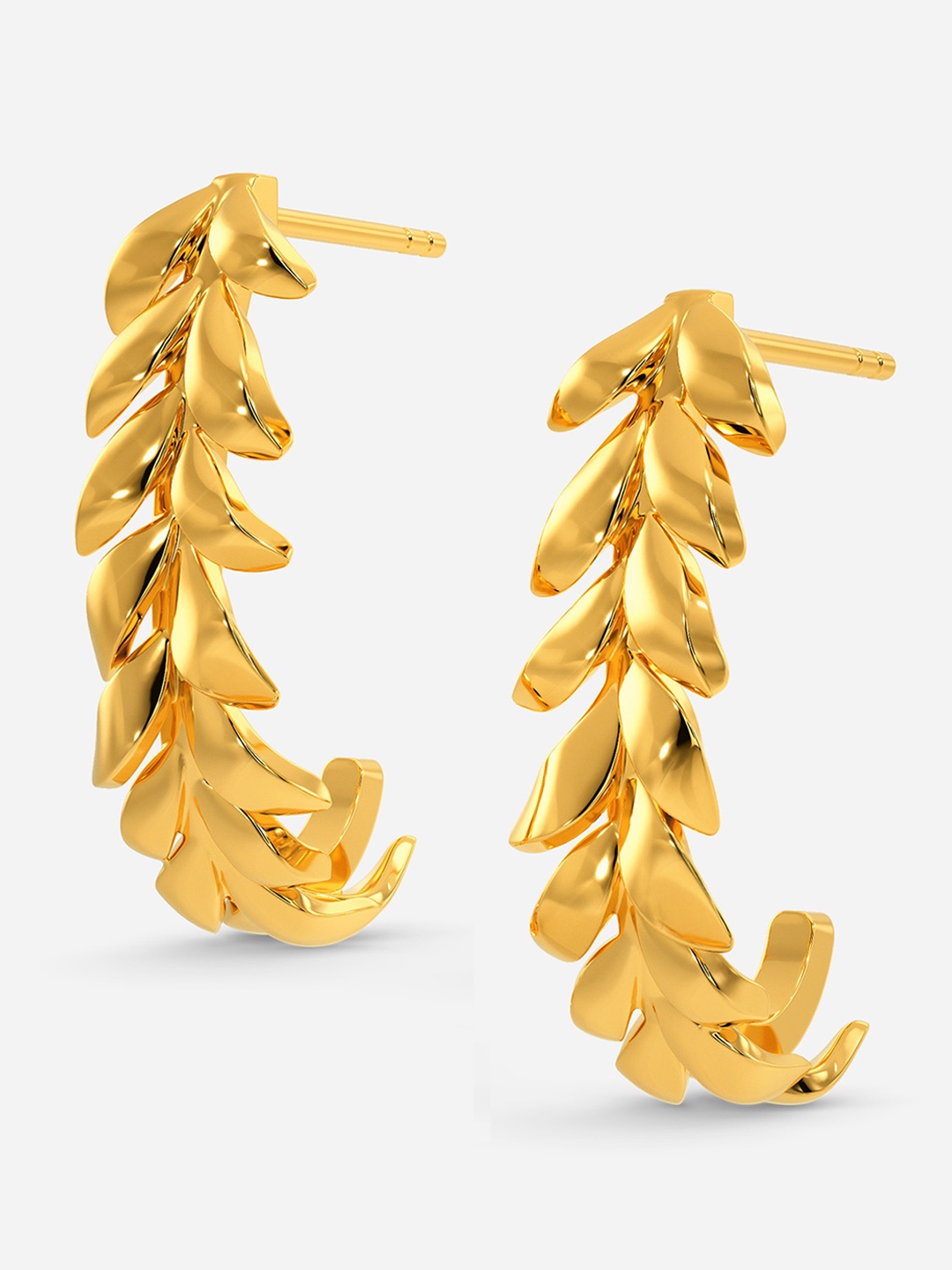 

MELORRA 18KT Gold Olive Wreath Earrings