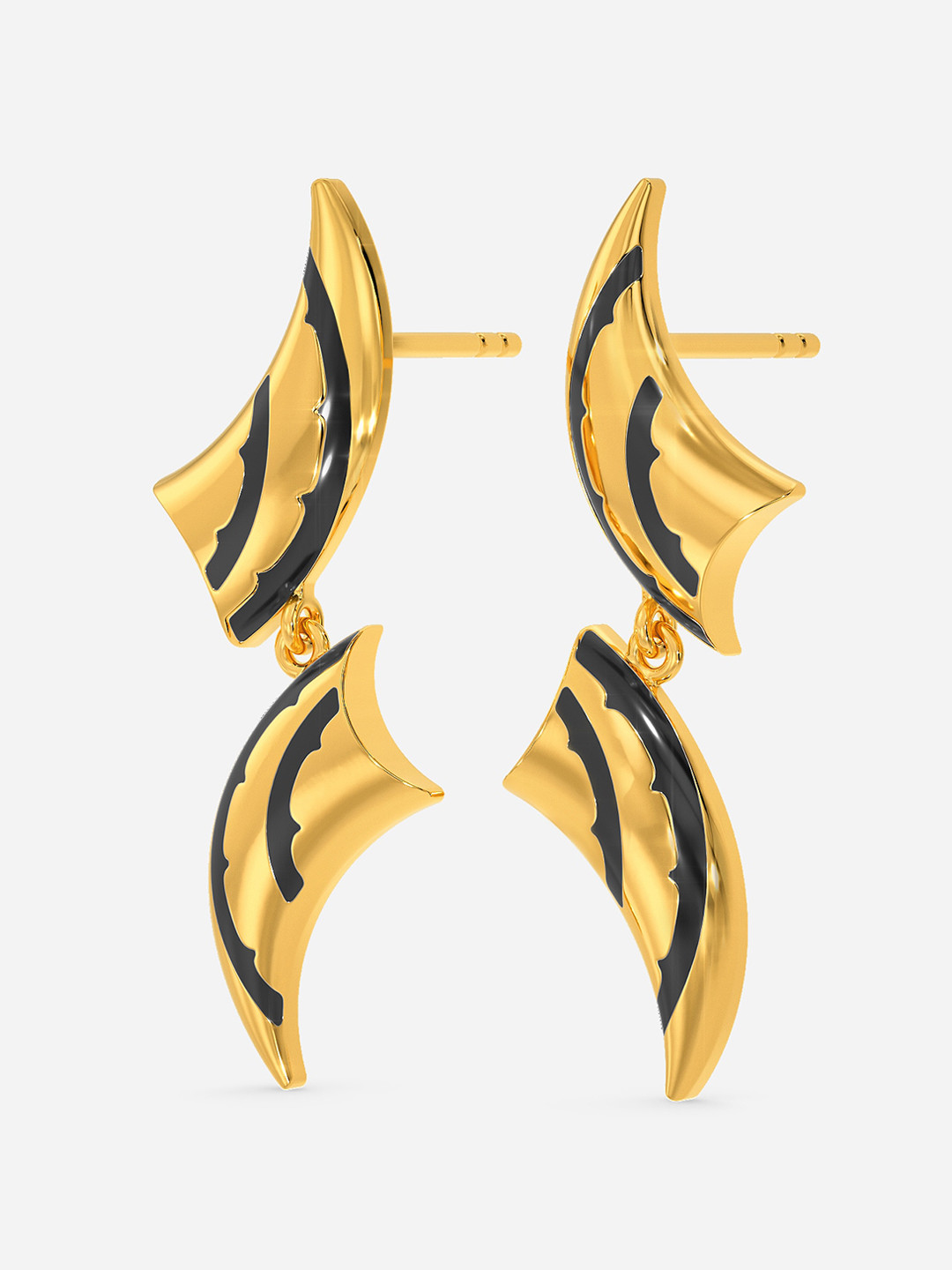

MELORRA Fiesty Fiesta 18KT Gold Earrings - 4.05 gm